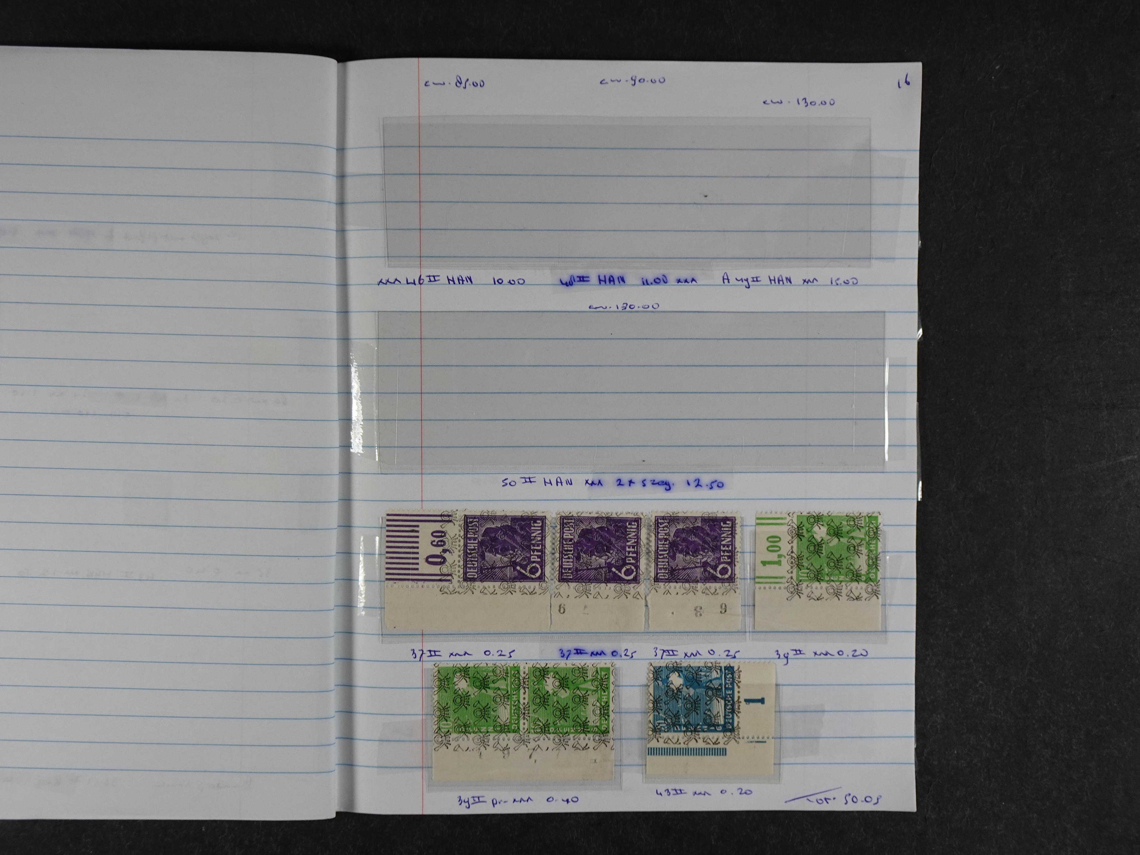 Mooie partij rondzendboekjes enorme restwaarde leuk voor weder verkoper.  262