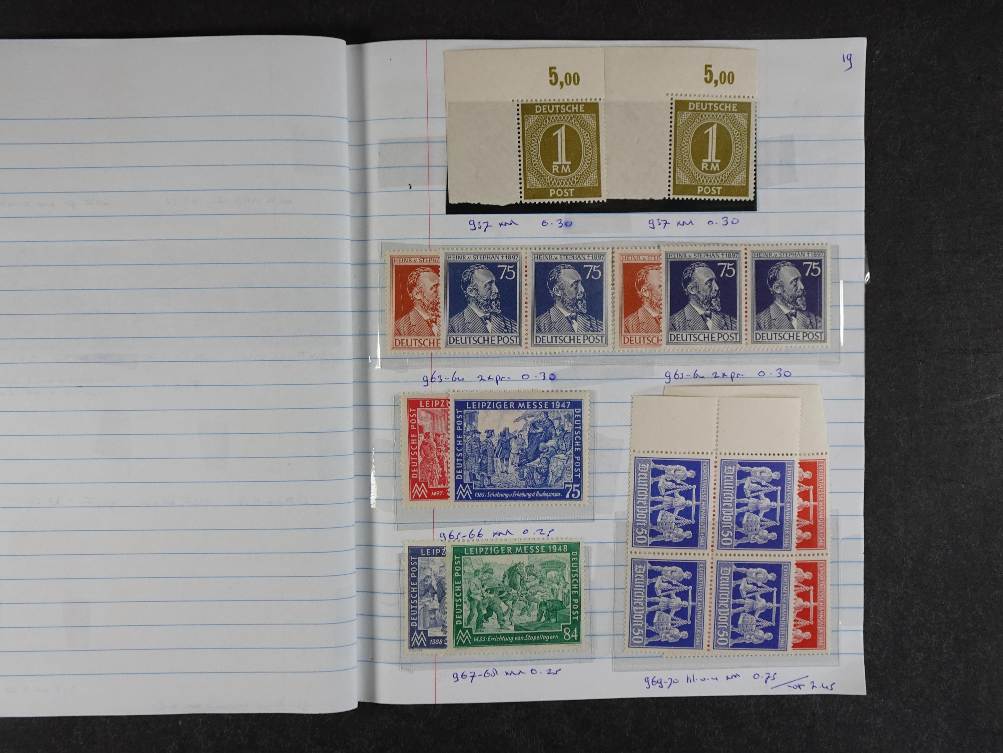 Mooie partij rondzendboekjes enorme restwaarde leuk voor weder verkoper.  265