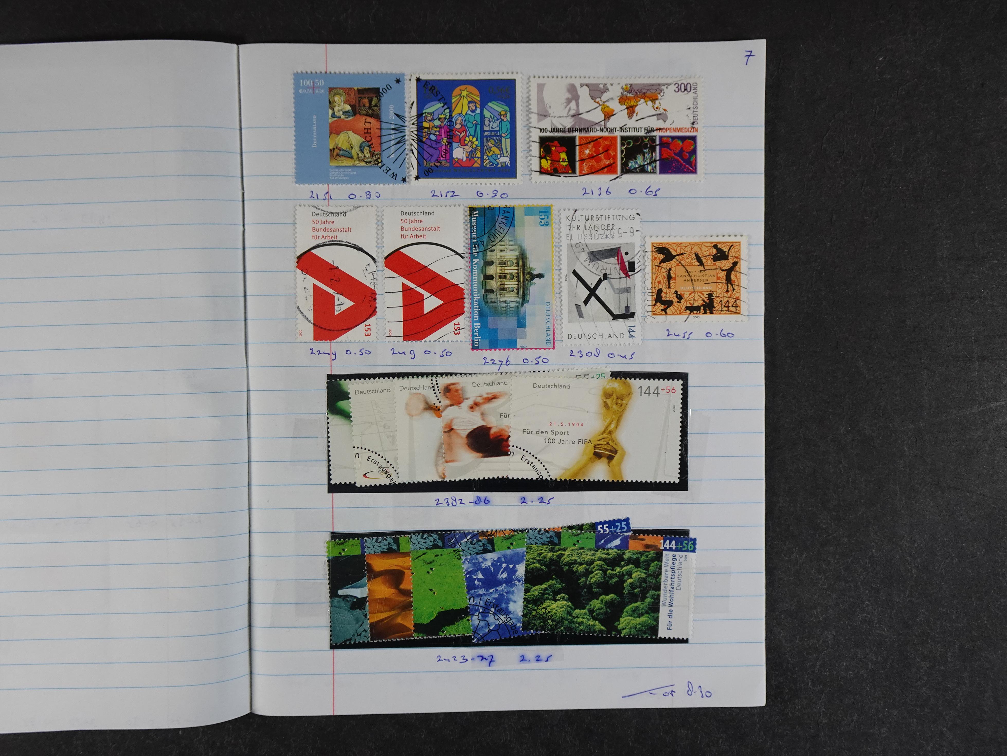 Mooie partij rondzendboekjes enorme restwaarde leuk voor weder verkoper.  273