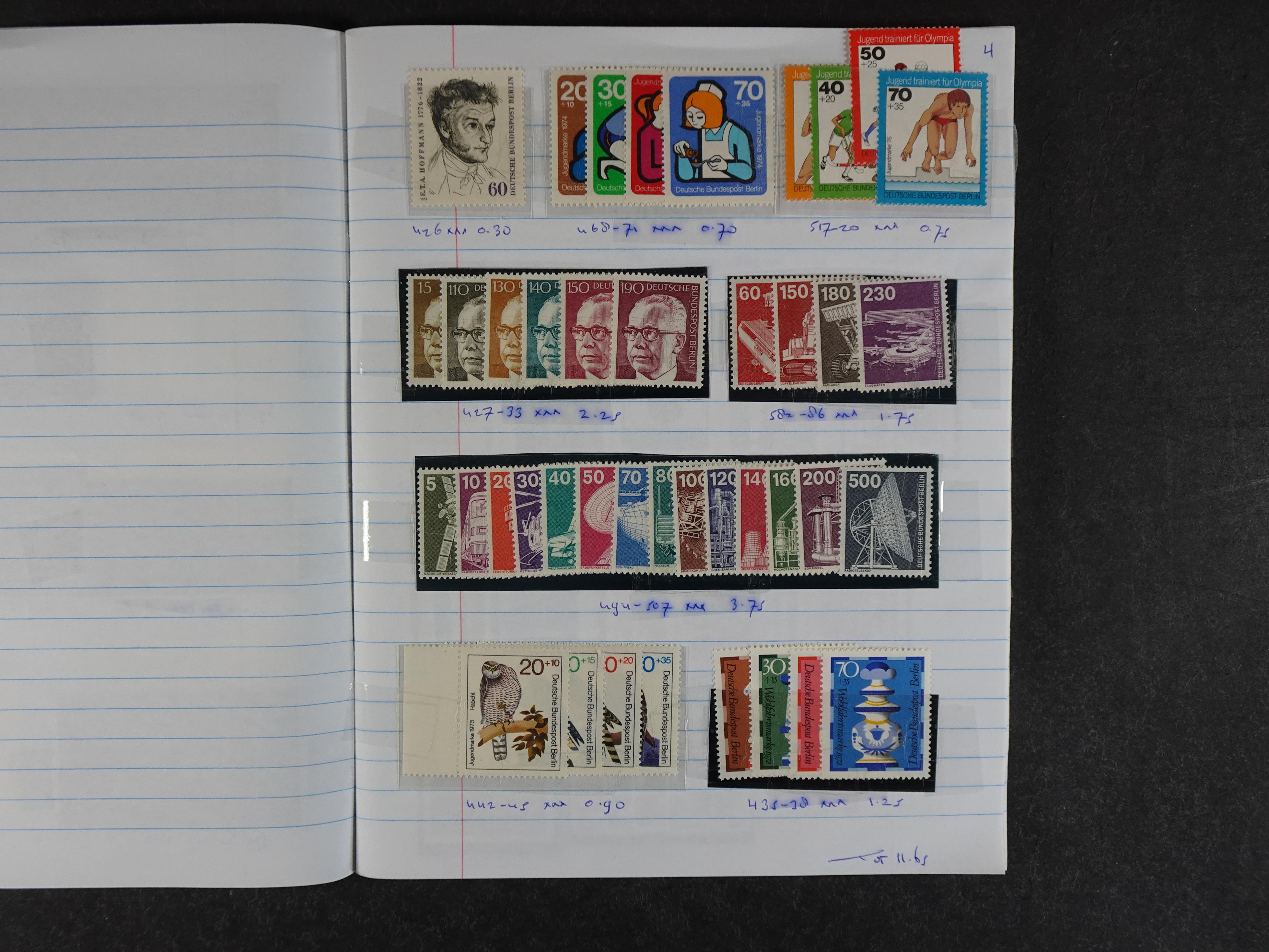 Mooie partij rondzendboekjes enorme restwaarde leuk voor weder verkoper.  285