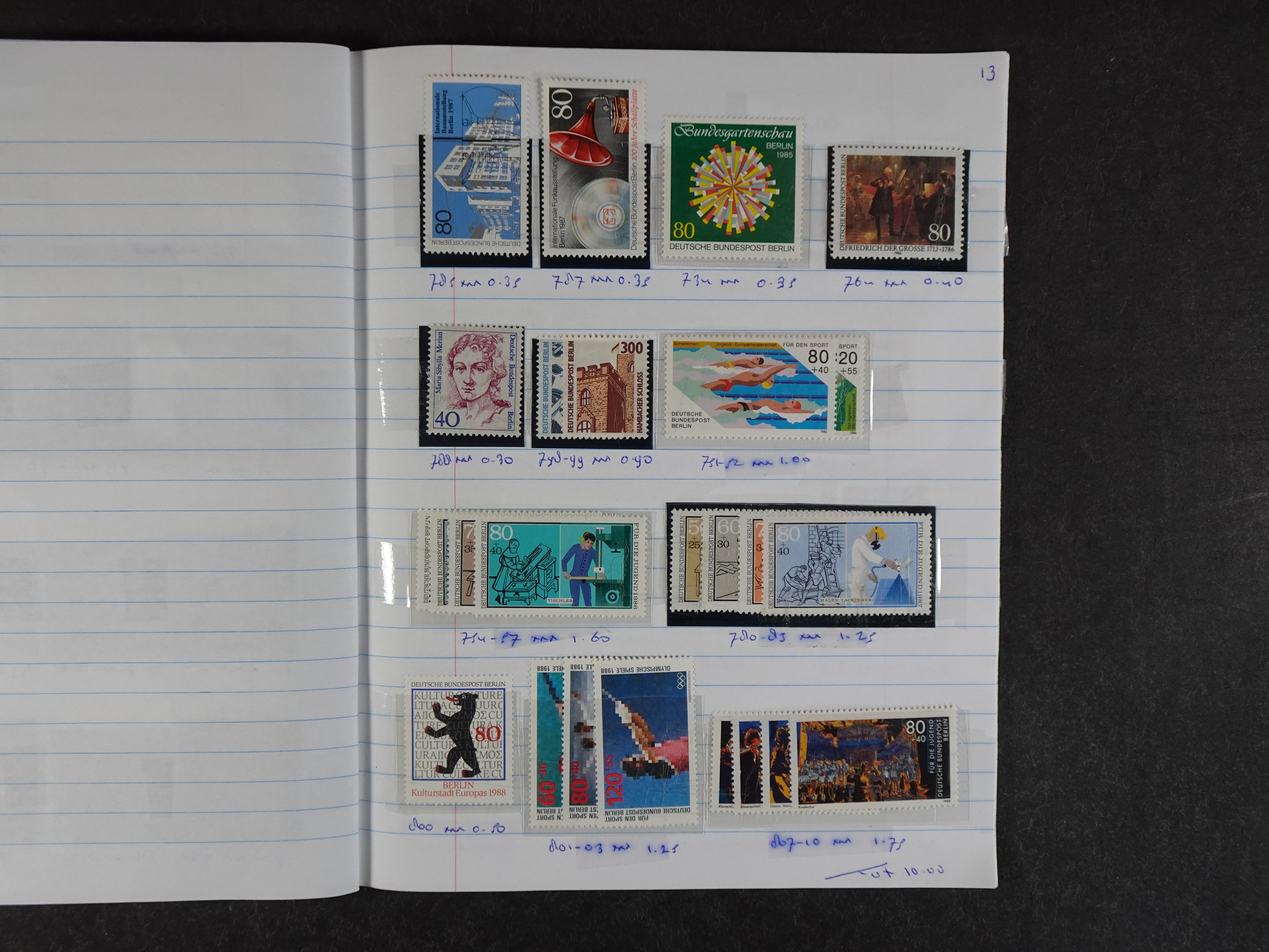 Mooie partij rondzendboekjes enorme restwaarde leuk voor weder verkoper.  294