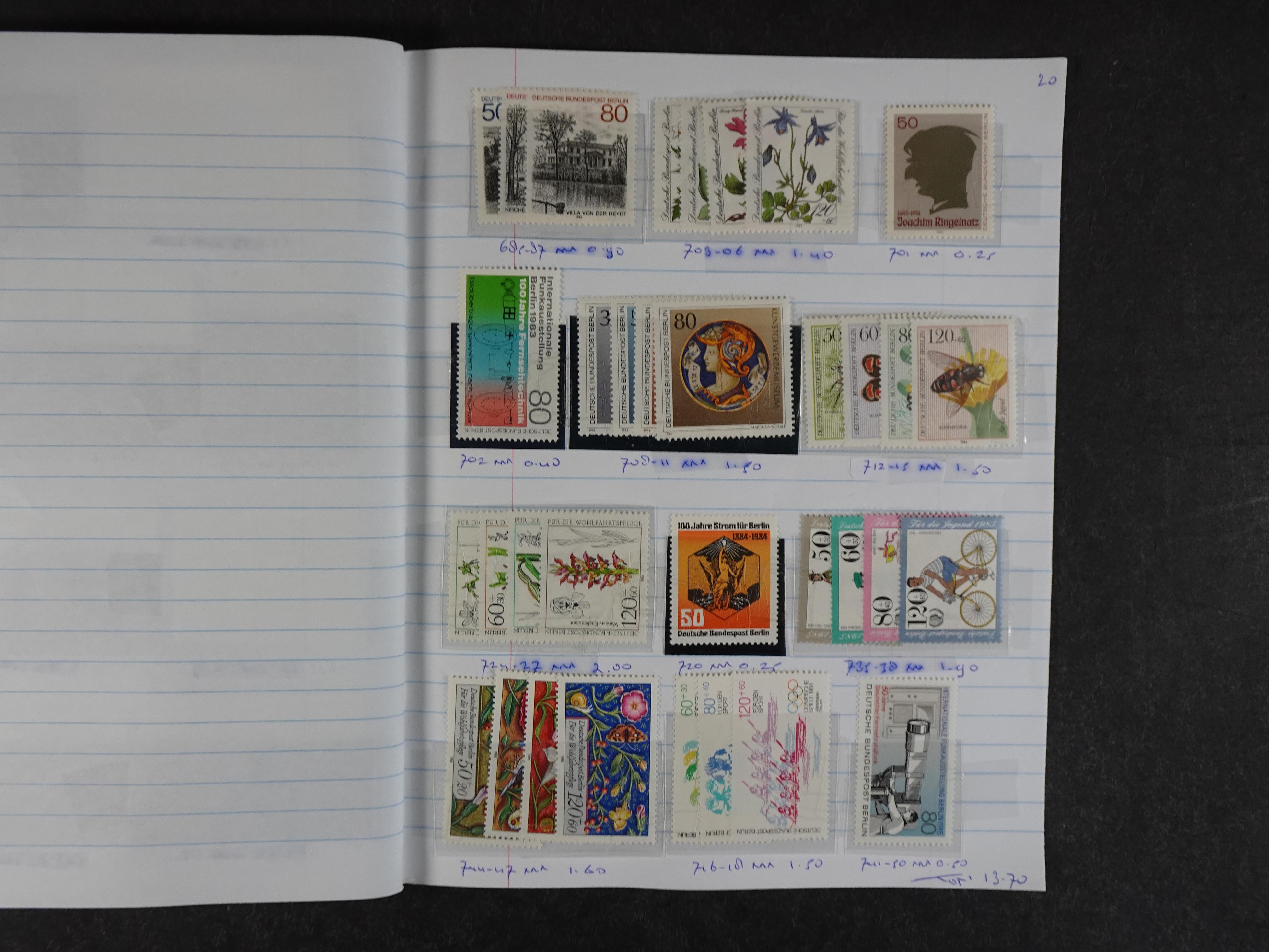 Mooie partij rondzendboekjes enorme restwaarde leuk voor weder verkoper.  301