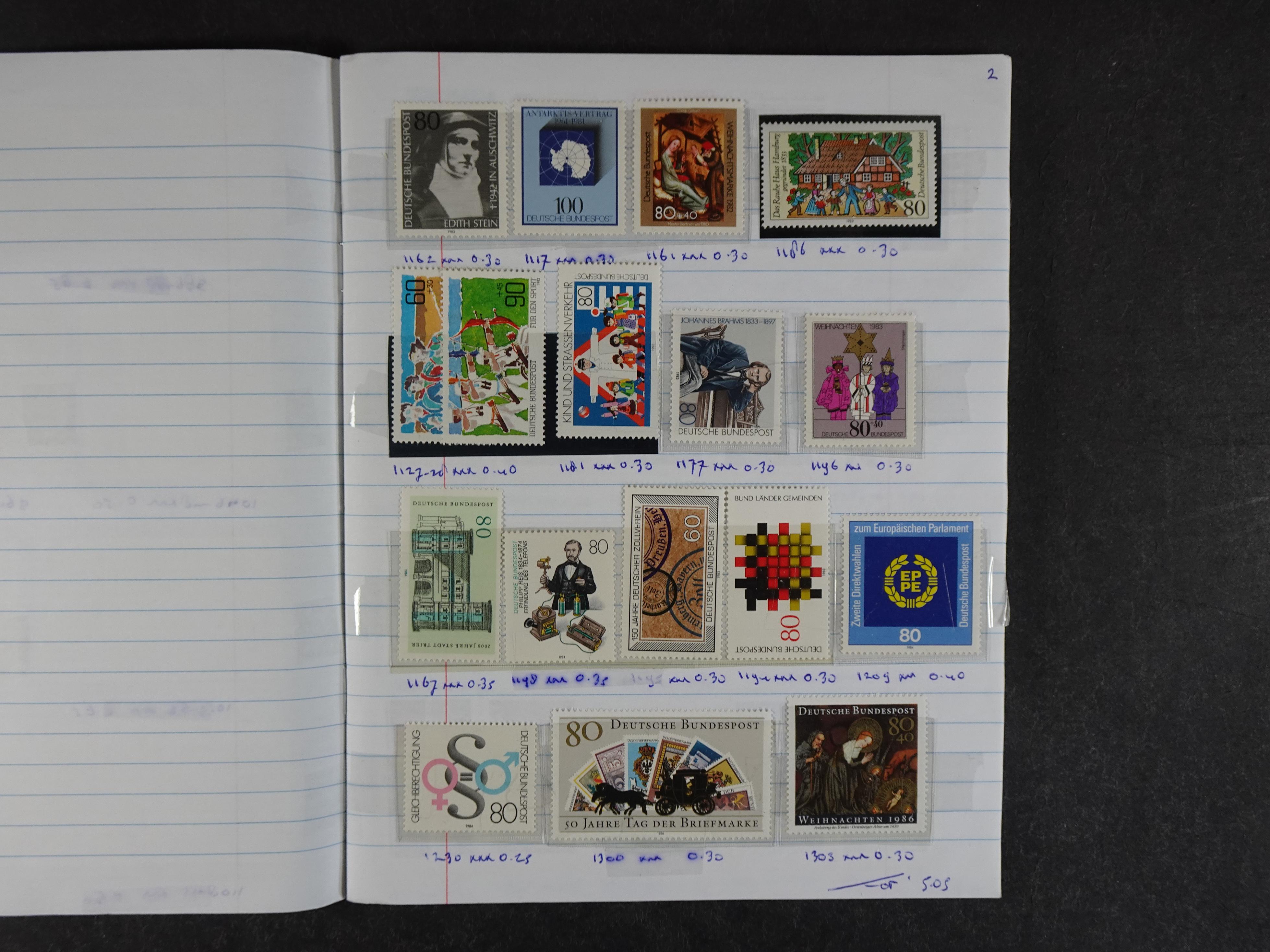 Mooie partij rondzendboekjes enorme restwaarde leuk voor weder verkoper.  303