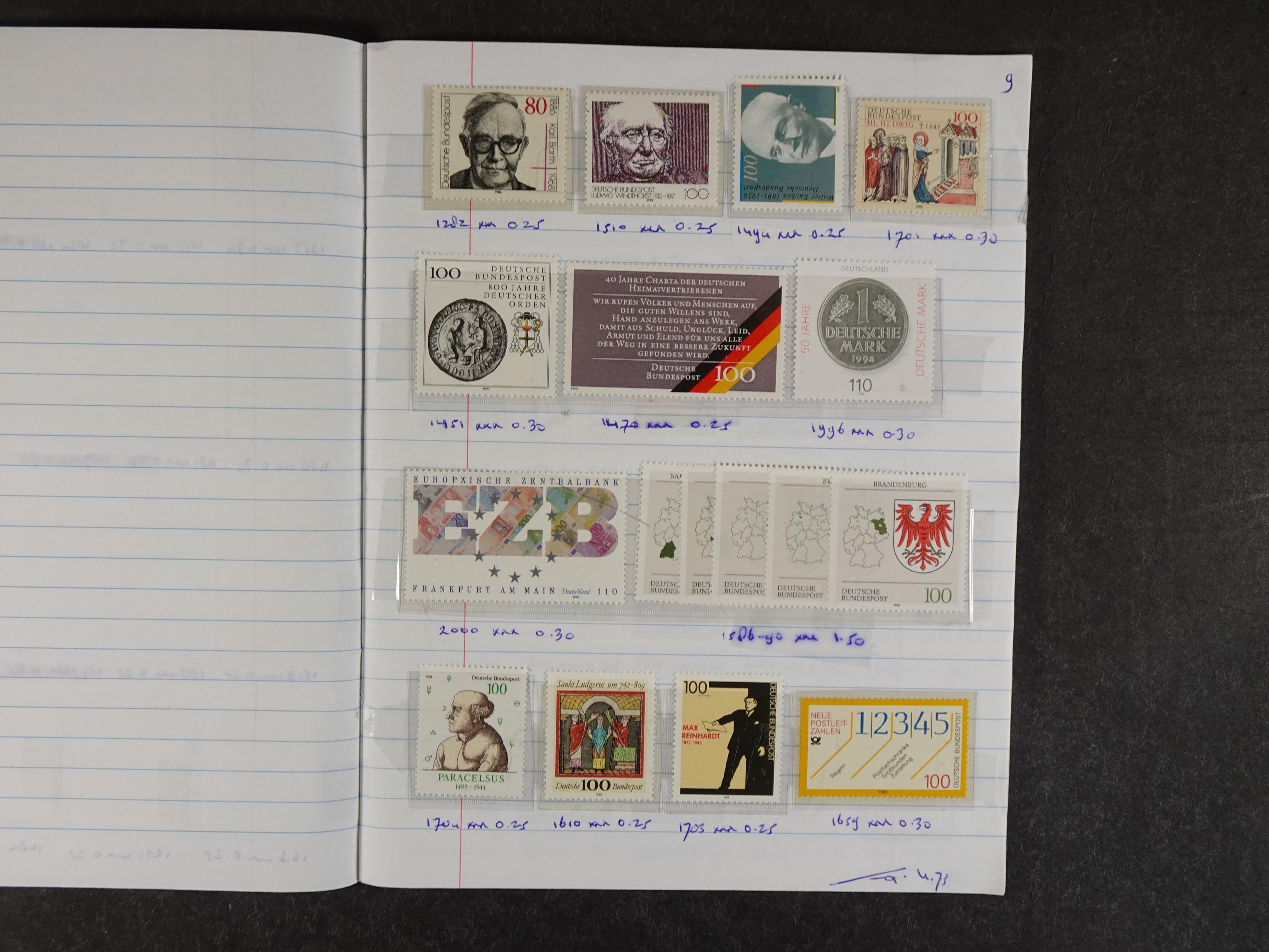 Mooie partij rondzendboekjes enorme restwaarde leuk voor weder verkoper.  310