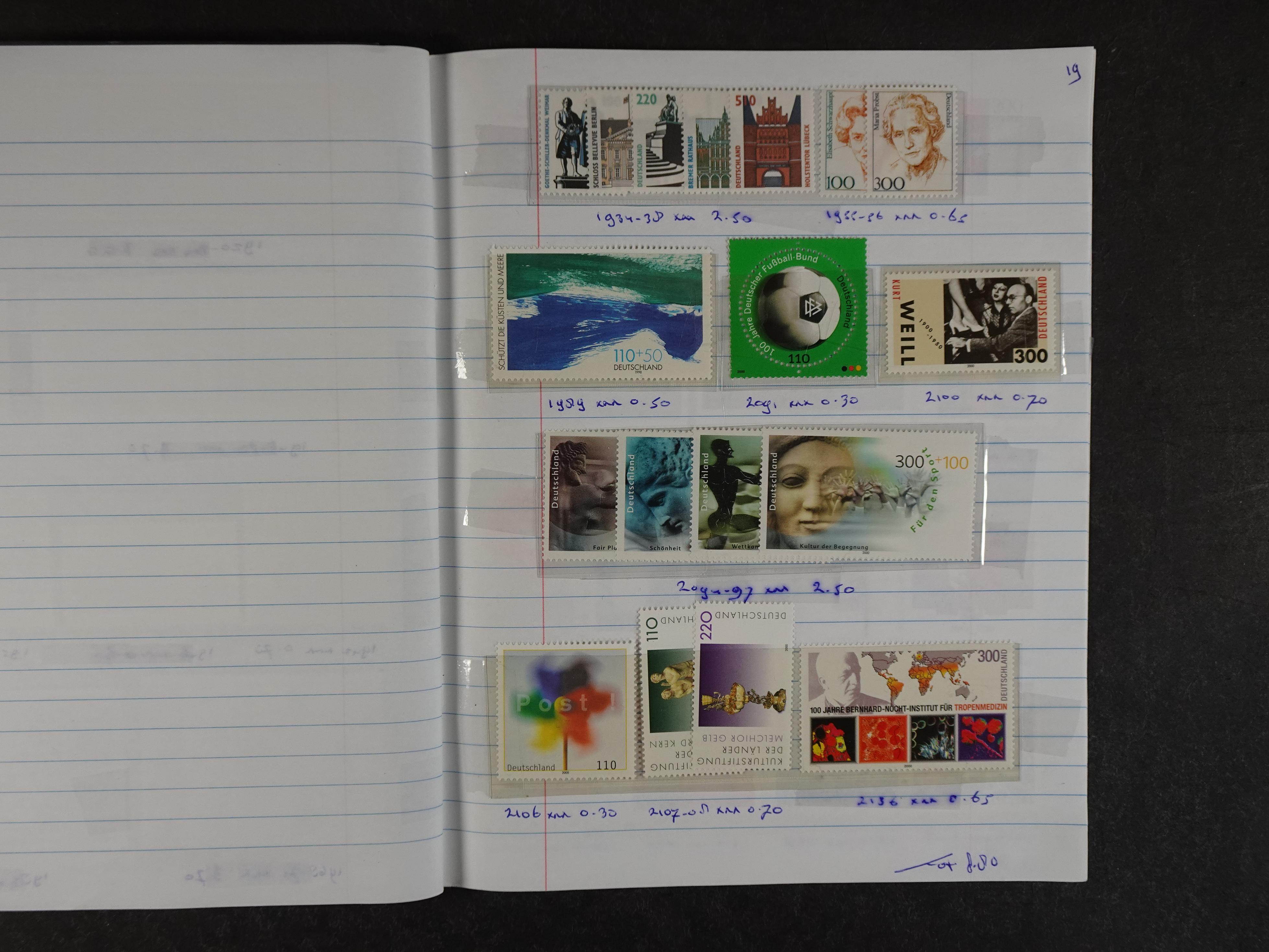 Mooie partij rondzendboekjes enorme restwaarde leuk voor weder verkoper.  320