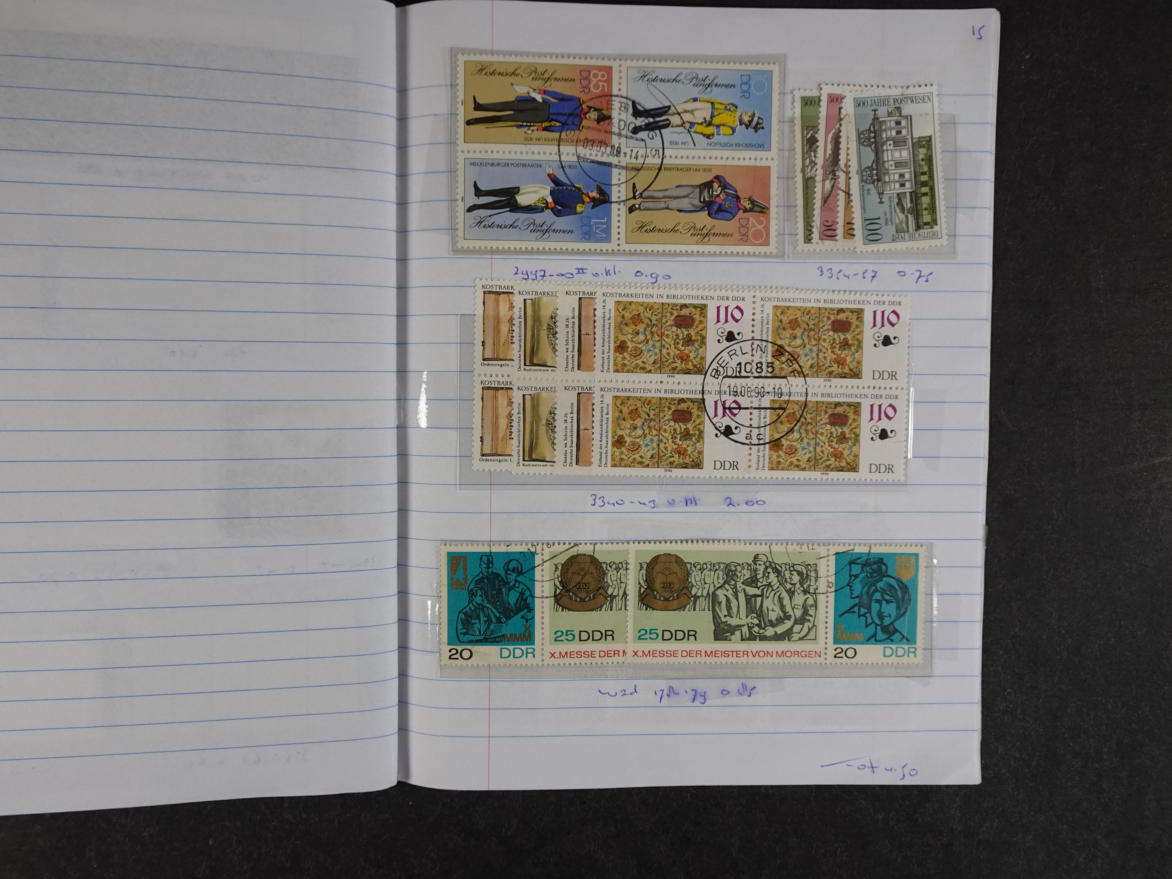 Mooie partij rondzendboekjes enorme restwaarde leuk voor weder verkoper.  336