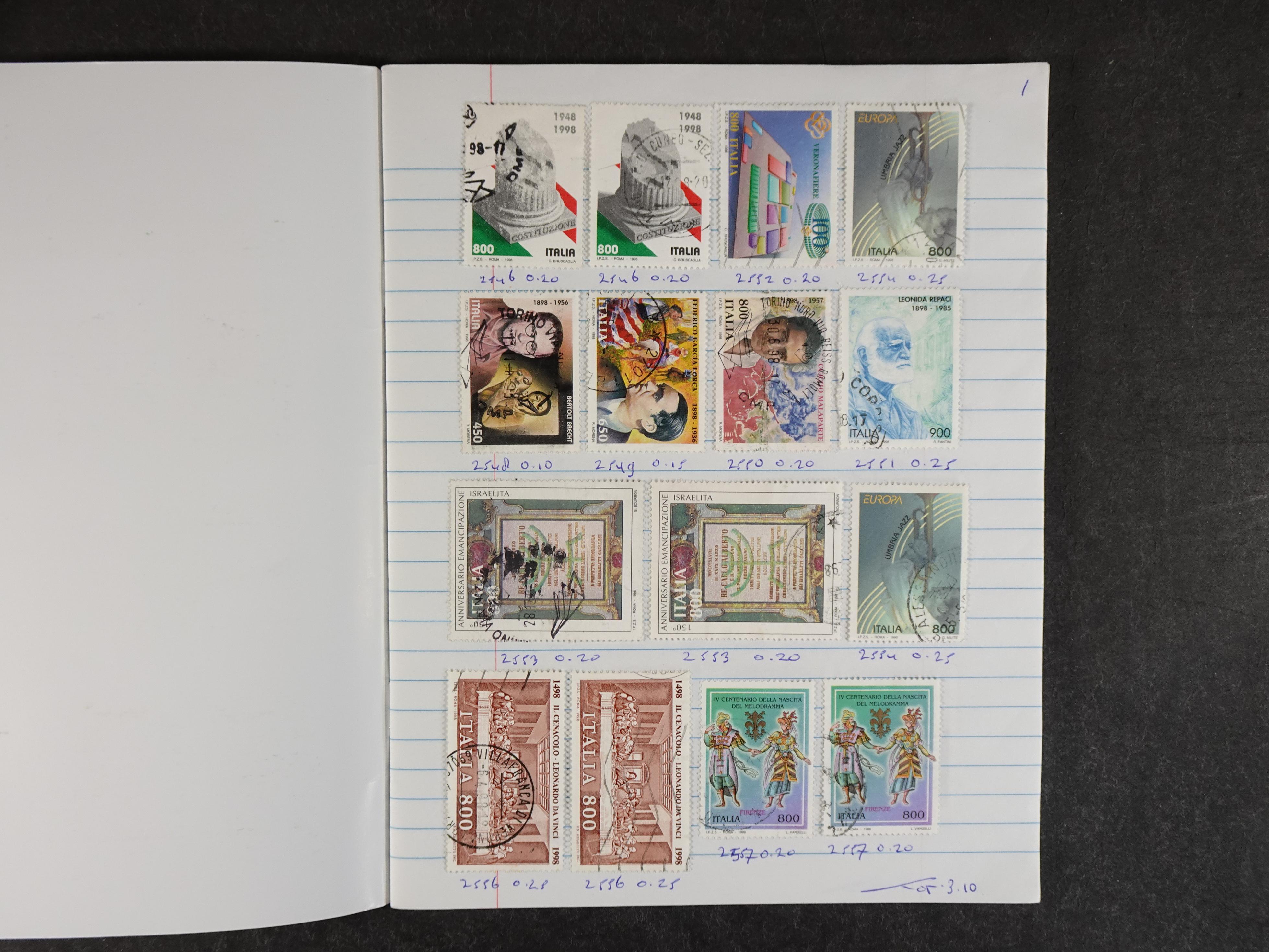 Mooie partij rondzendboekjes enorme restwaarde leuk voor weder verkoper.  341