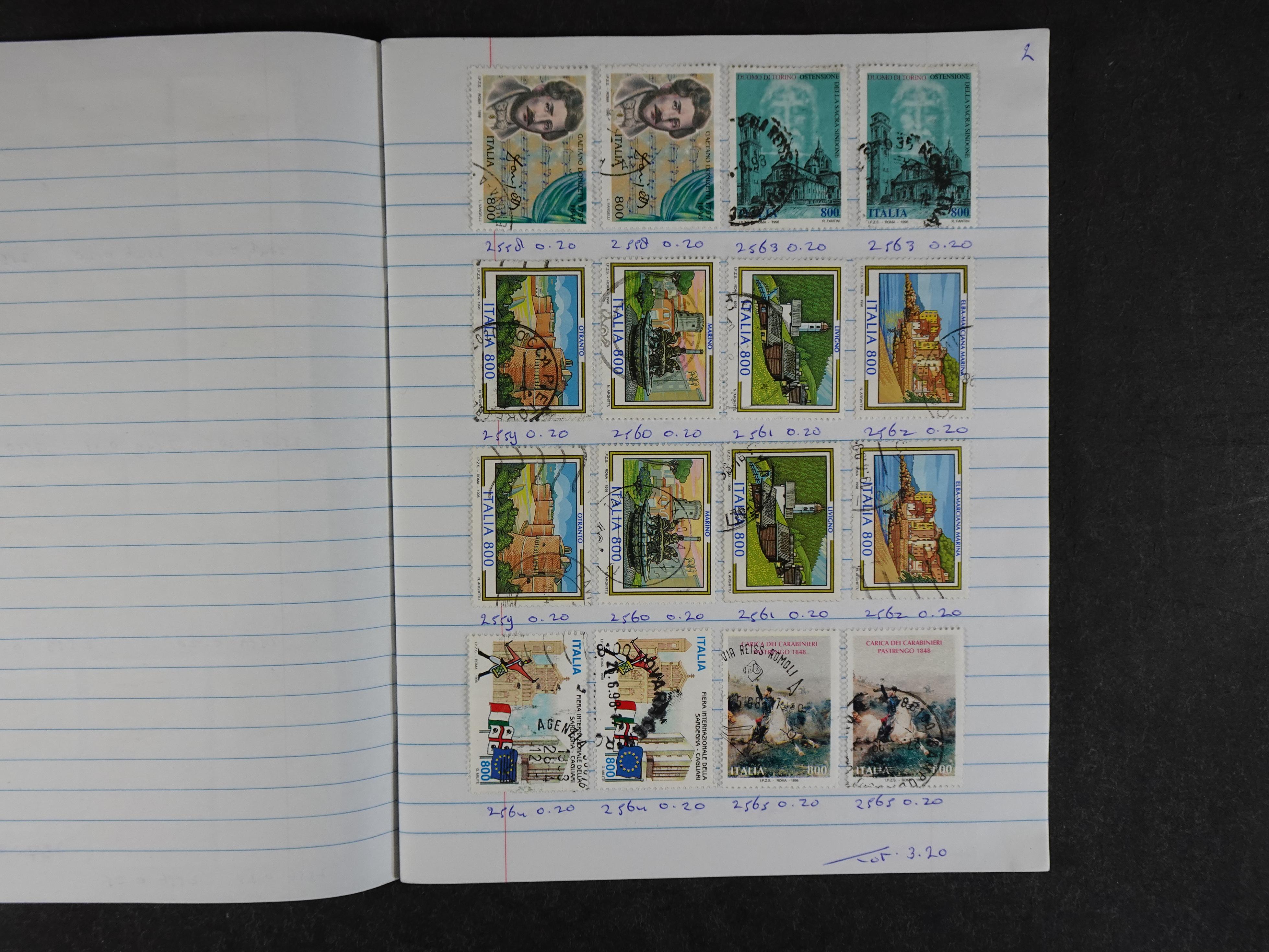 Mooie partij rondzendboekjes enorme restwaarde leuk voor weder verkoper.  342