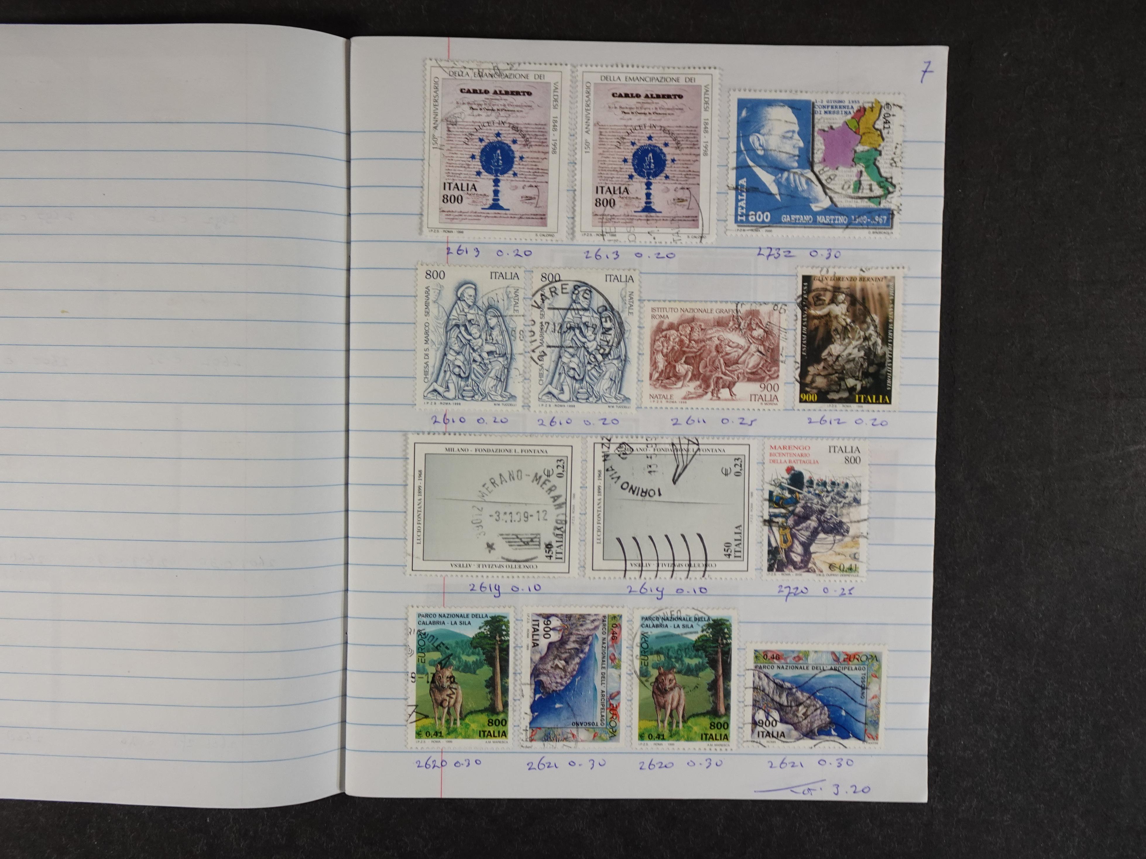 Mooie partij rondzendboekjes enorme restwaarde leuk voor weder verkoper.  347