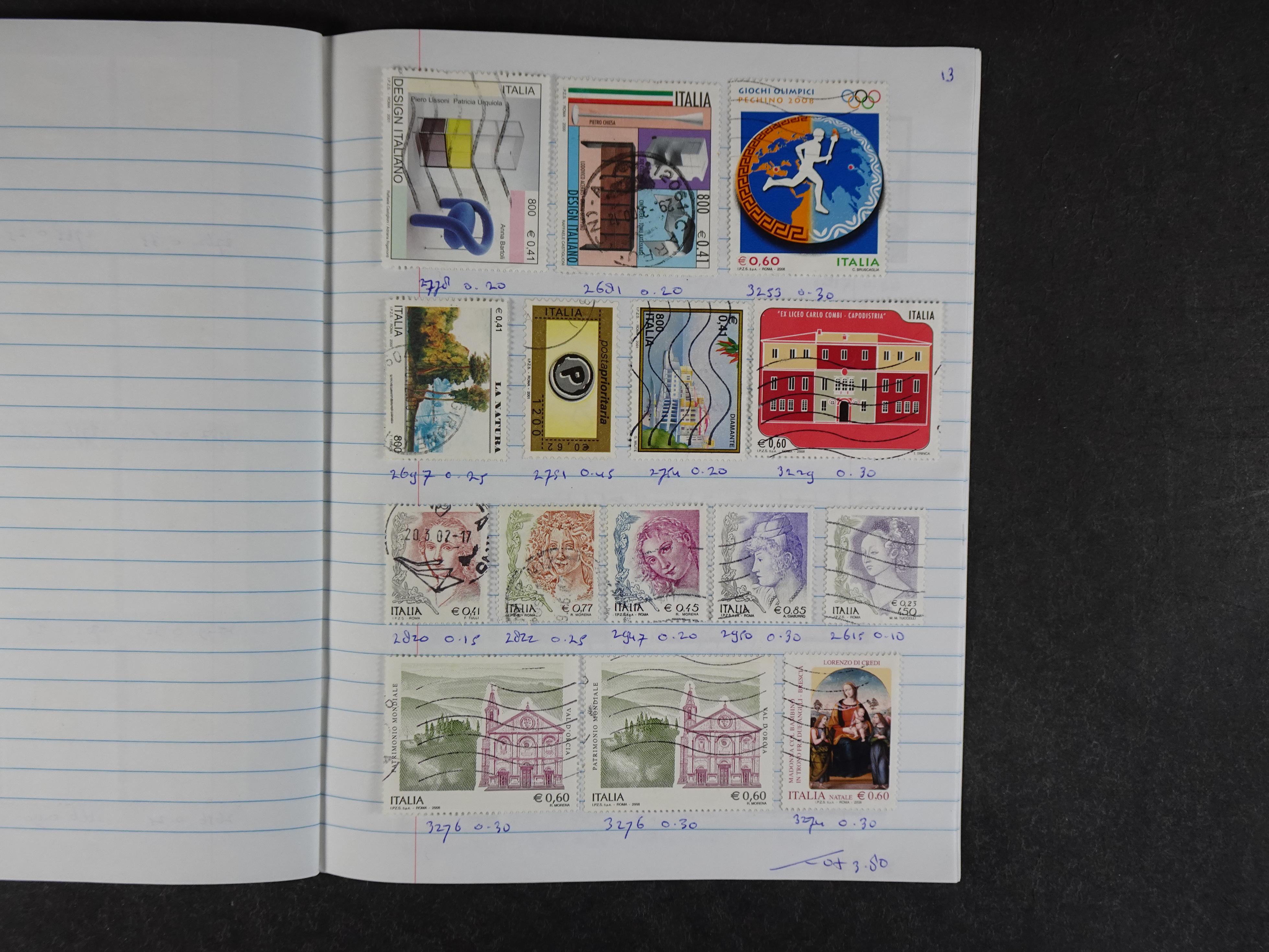 Mooie partij rondzendboekjes enorme restwaarde leuk voor weder verkoper.  353