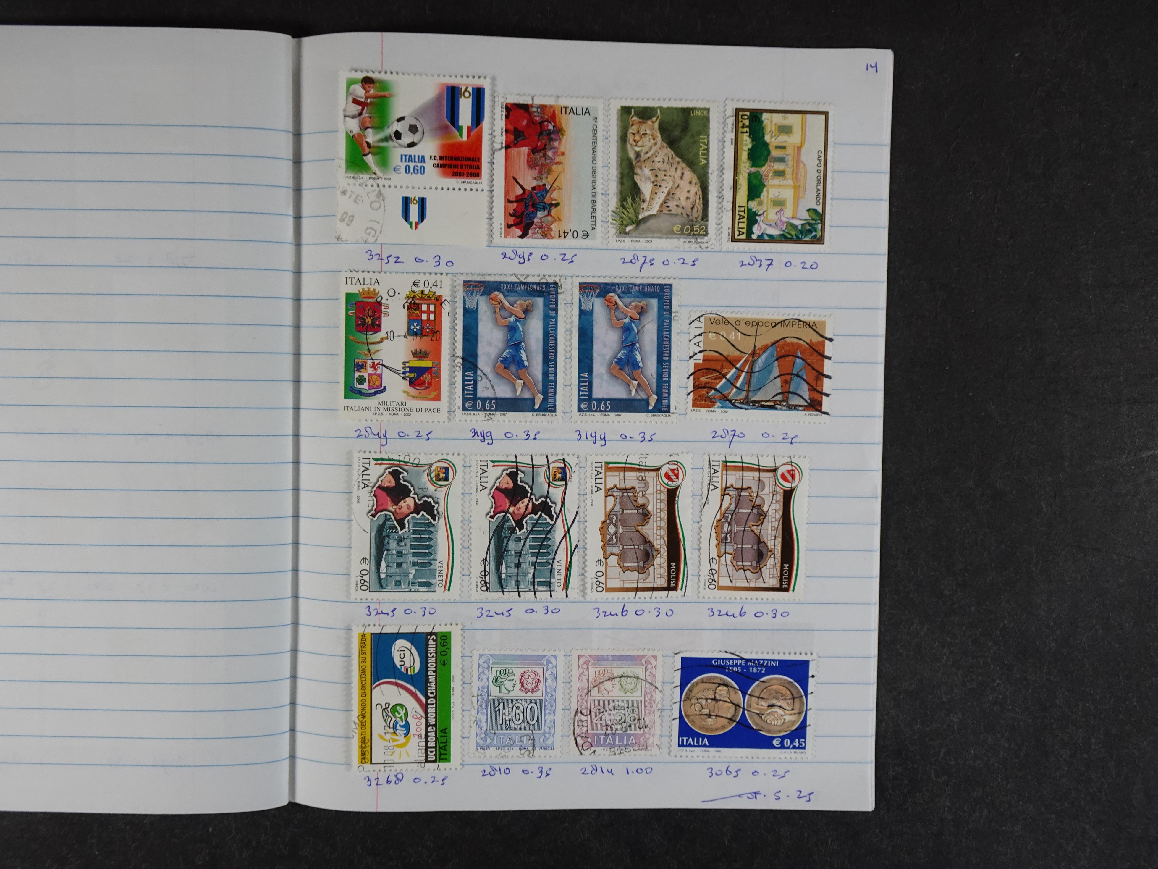 Mooie partij rondzendboekjes enorme restwaarde leuk voor weder verkoper.  354