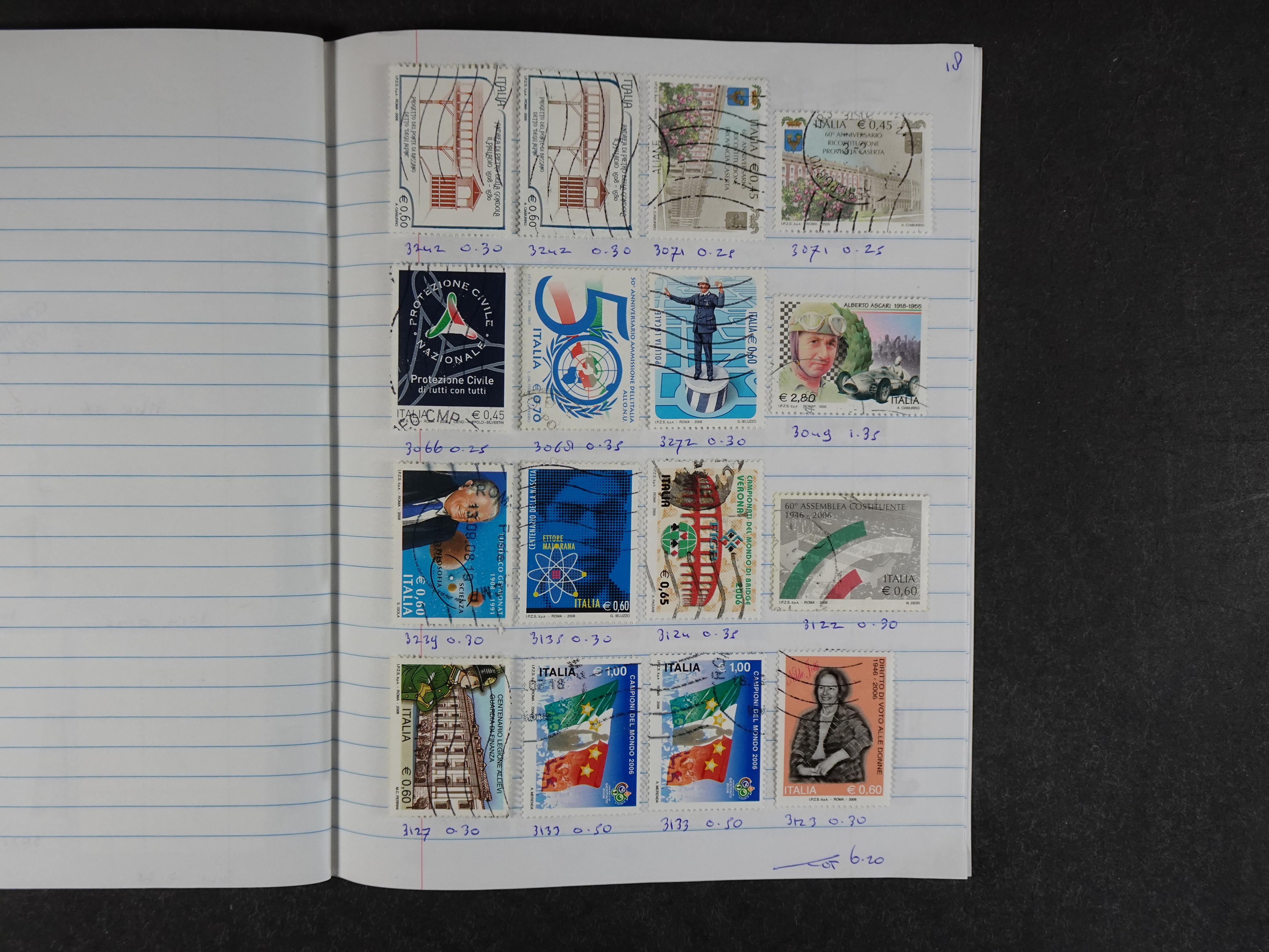 Mooie partij rondzendboekjes enorme restwaarde leuk voor weder verkoper.  358