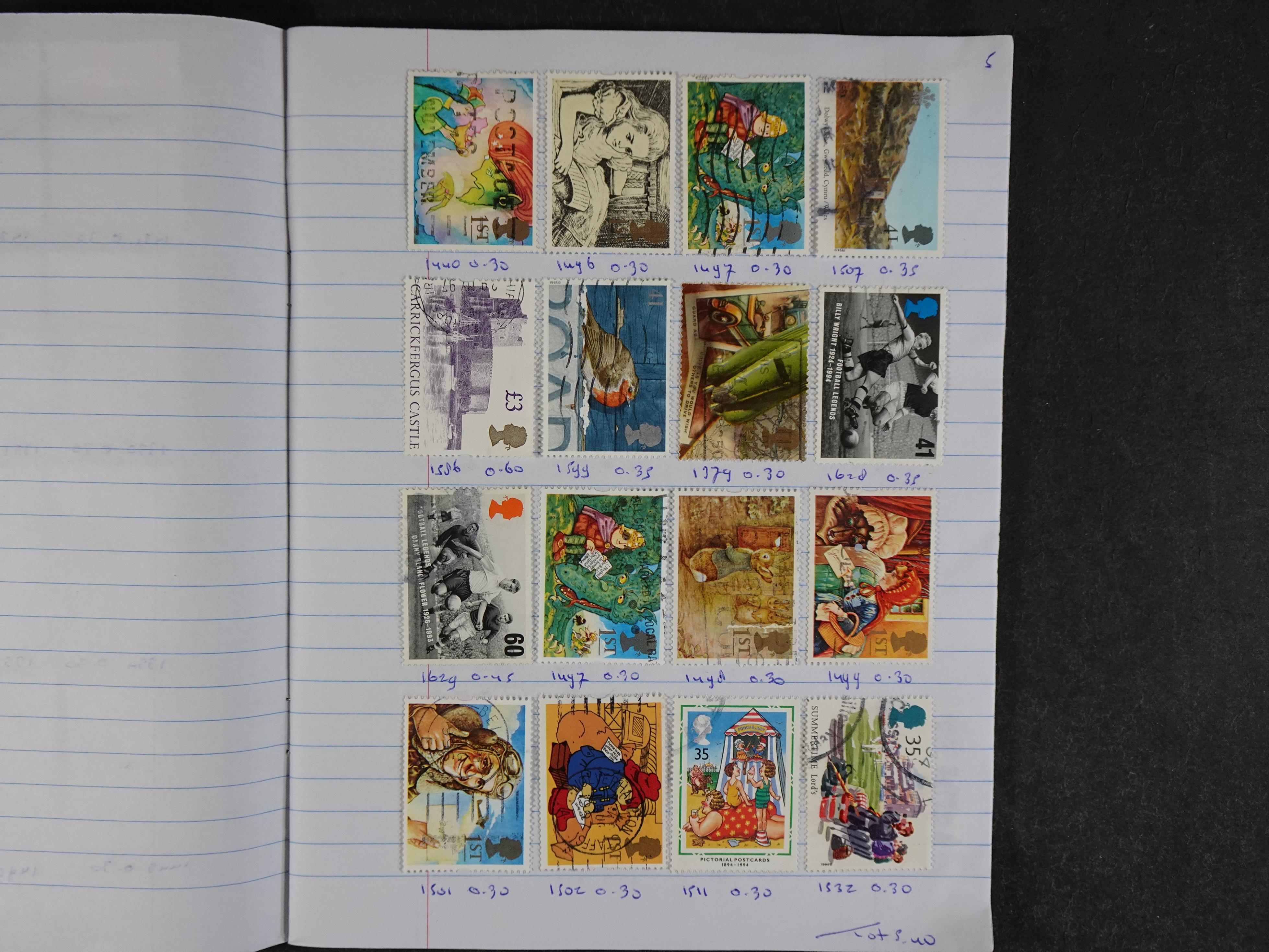 Mooie partij rondzendboekjes enorme restwaarde leuk voor weder verkoper.  425