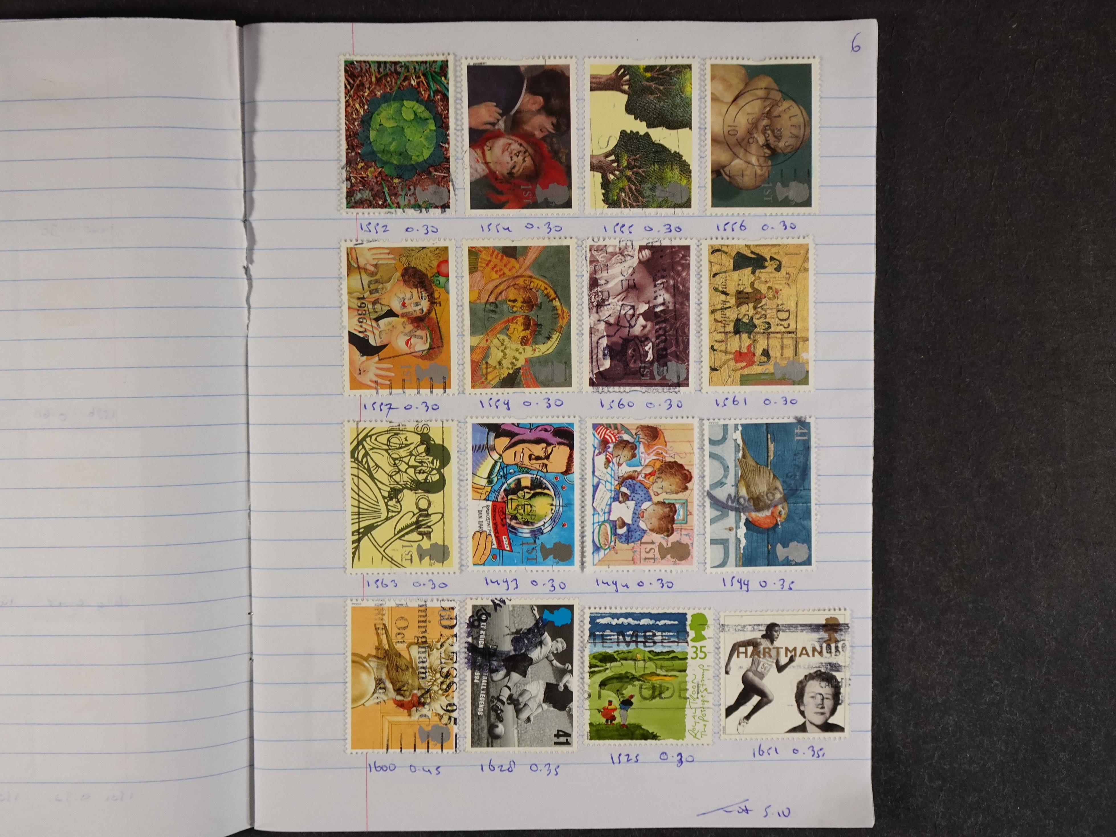 Mooie partij rondzendboekjes enorme restwaarde leuk voor weder verkoper.  426