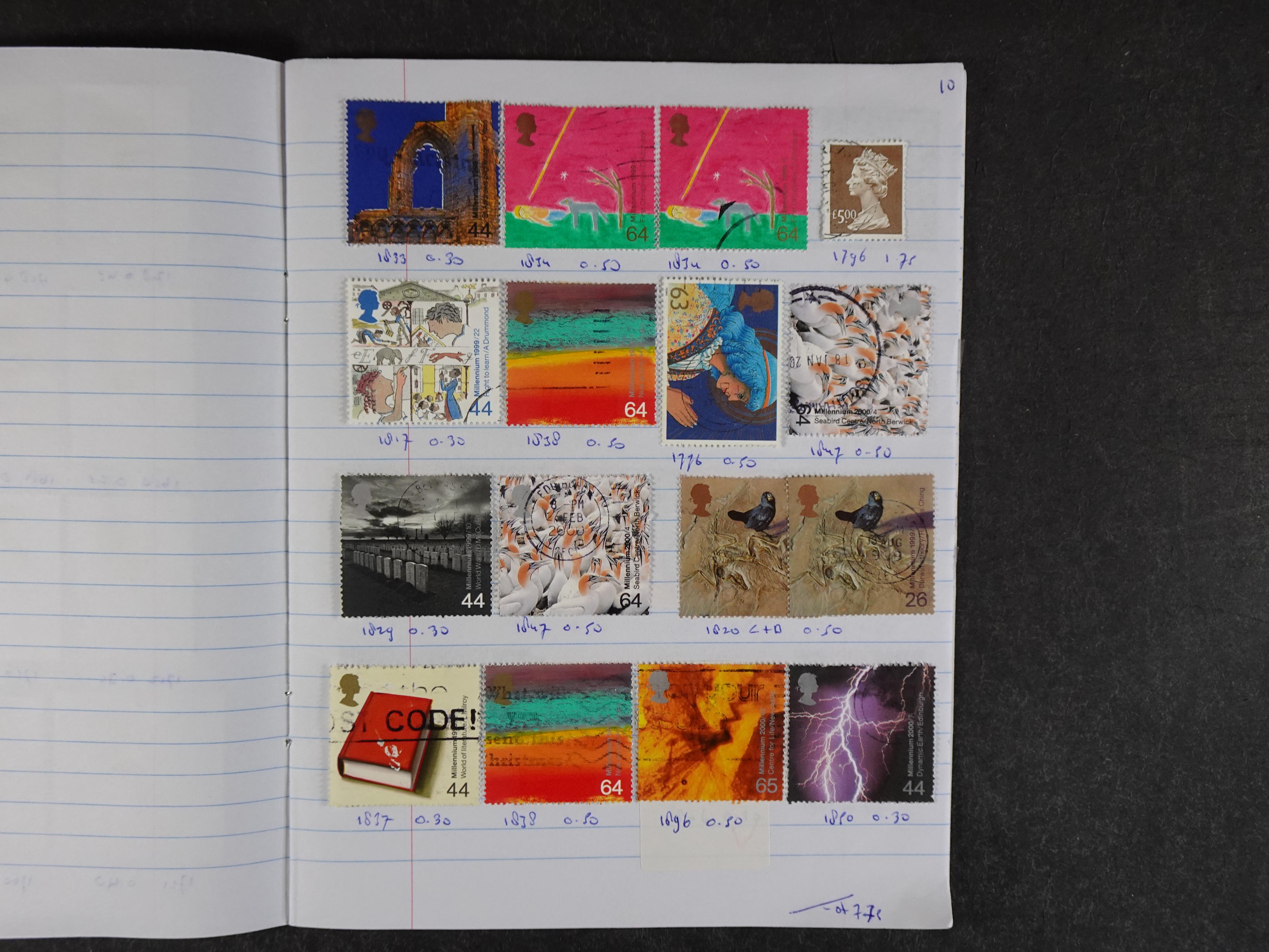 Mooie partij rondzendboekjes enorme restwaarde leuk voor weder verkoper.  430