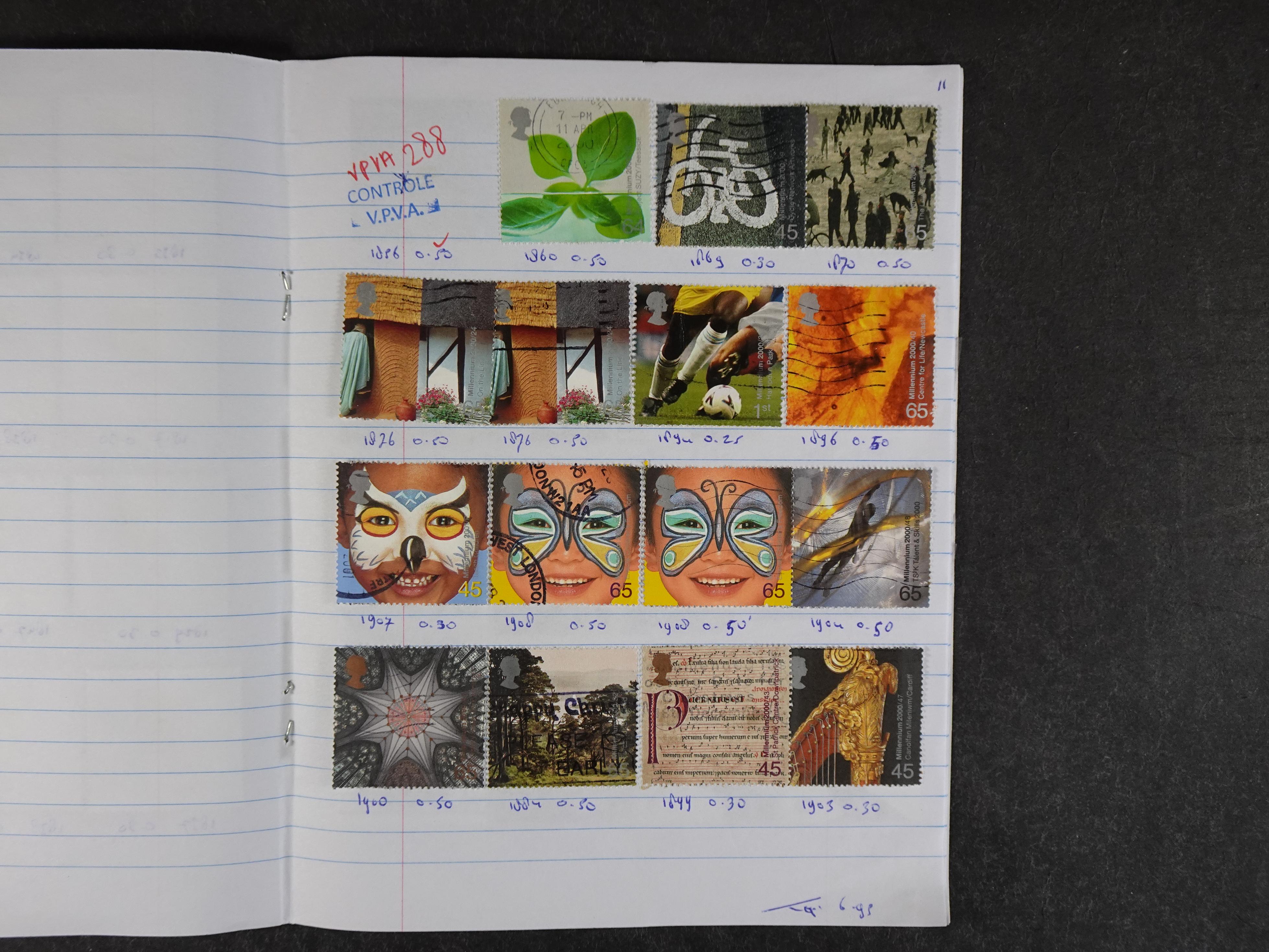 Mooie partij rondzendboekjes enorme restwaarde leuk voor weder verkoper.  431