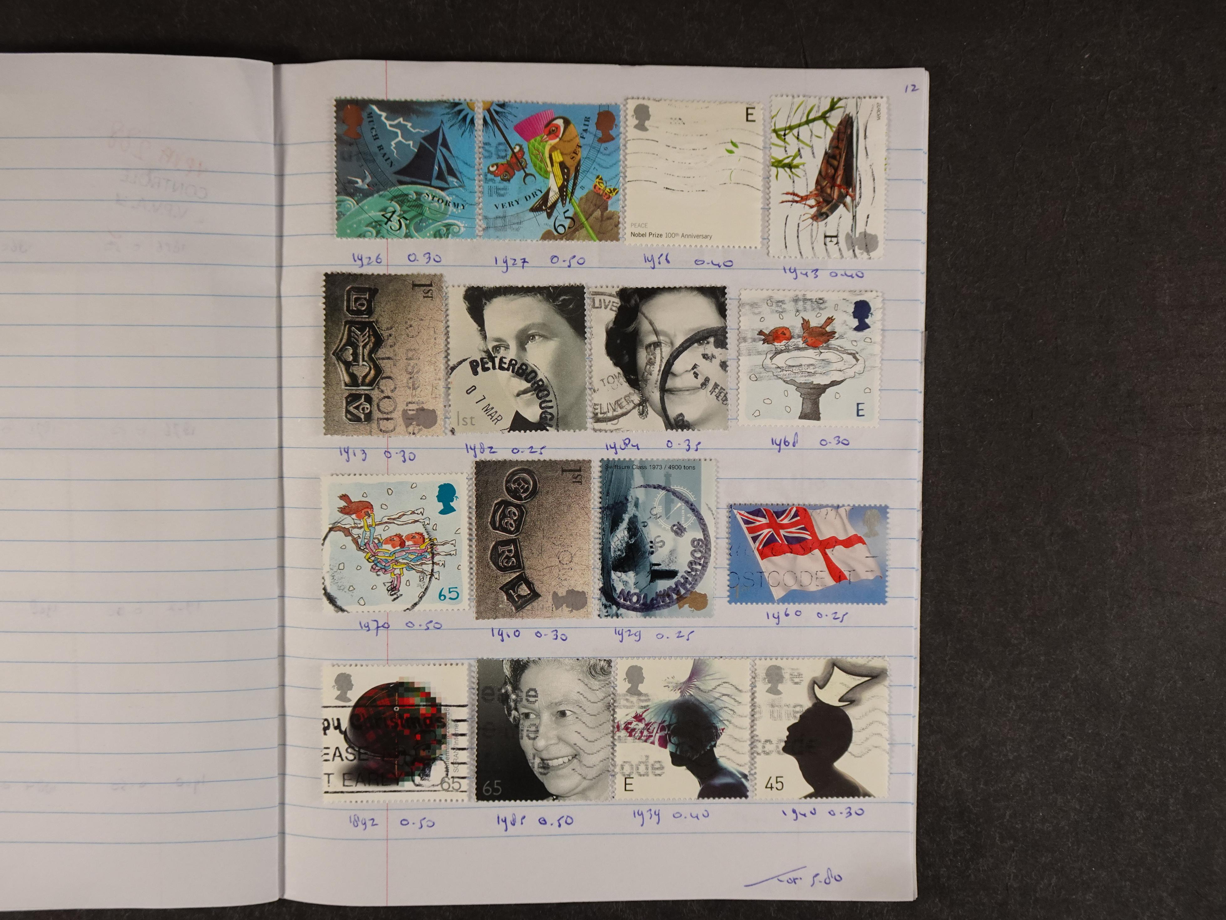 Mooie partij rondzendboekjes enorme restwaarde leuk voor weder verkoper.  432