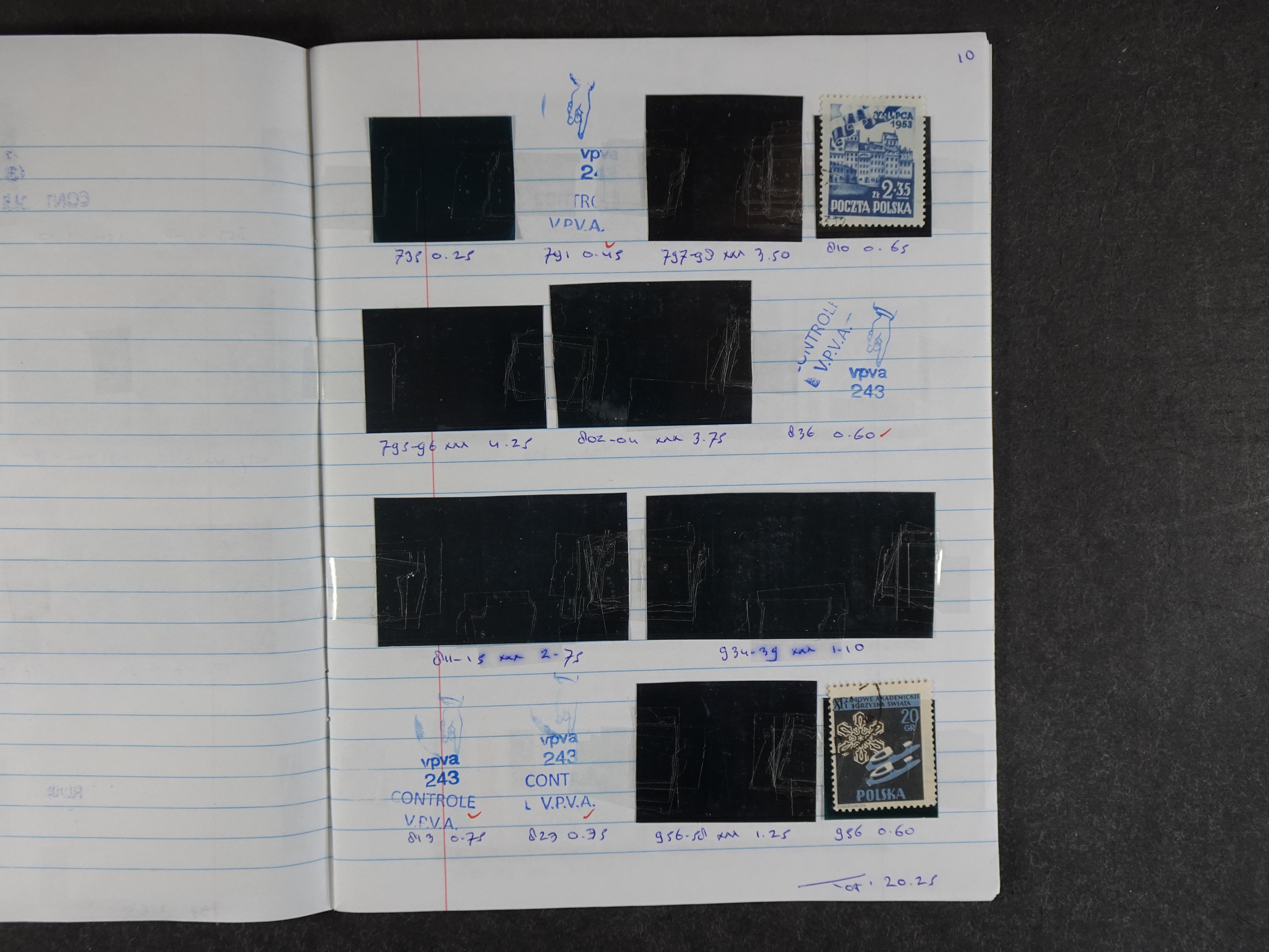 Mooie partij rondzendboekjes enorme restwaarde leuk voor weder verkoper.  442