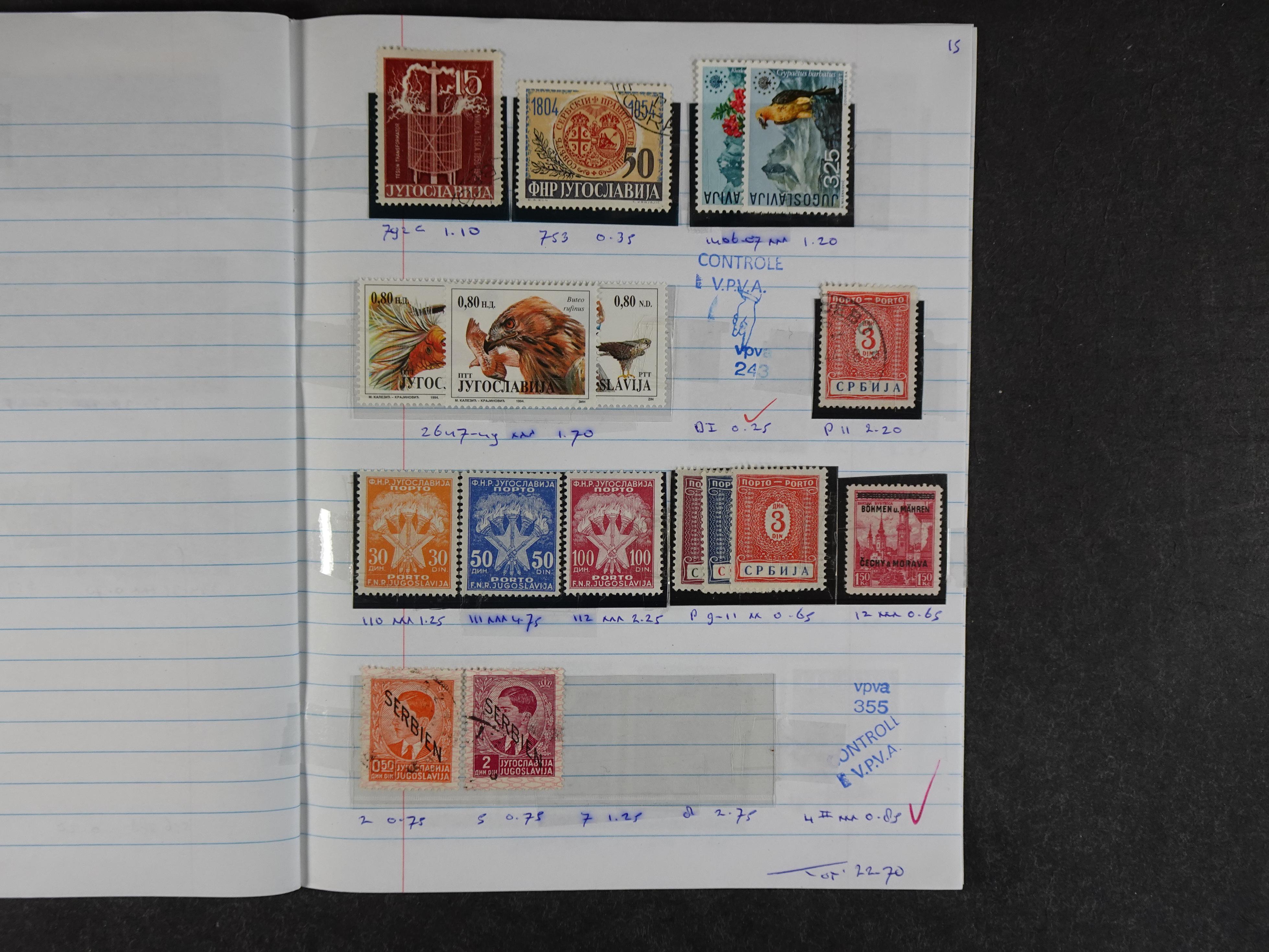 Mooie partij rondzendboekjes enorme restwaarde leuk voor weder verkoper.  447