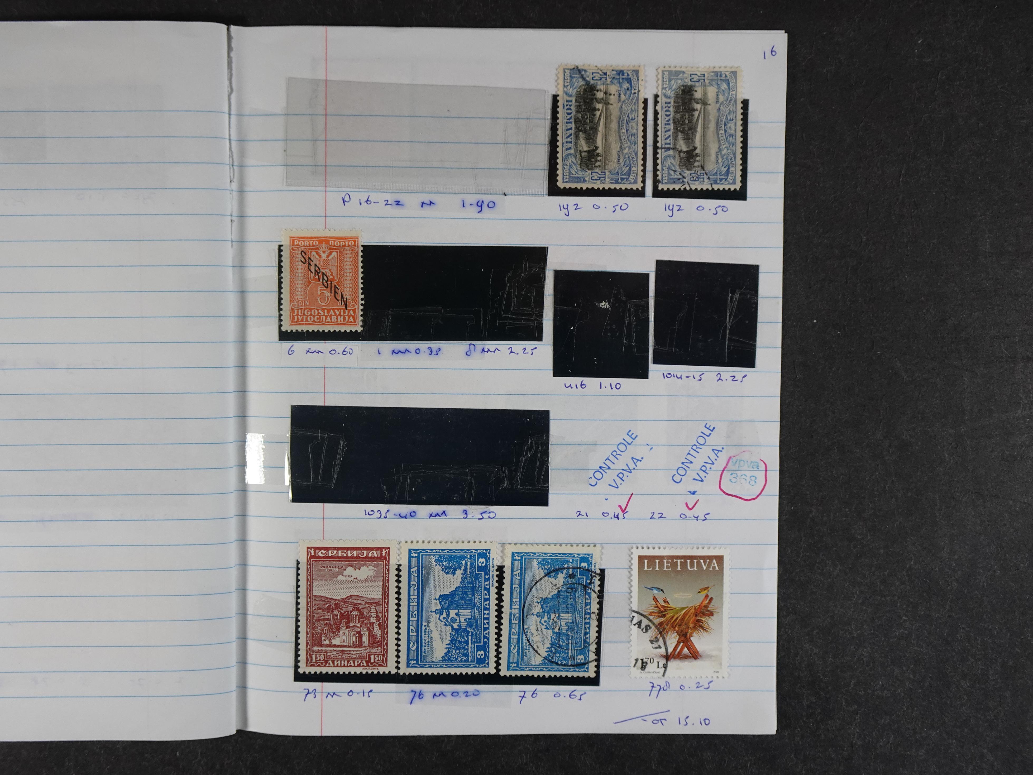 Mooie partij rondzendboekjes enorme restwaarde leuk voor weder verkoper.  448