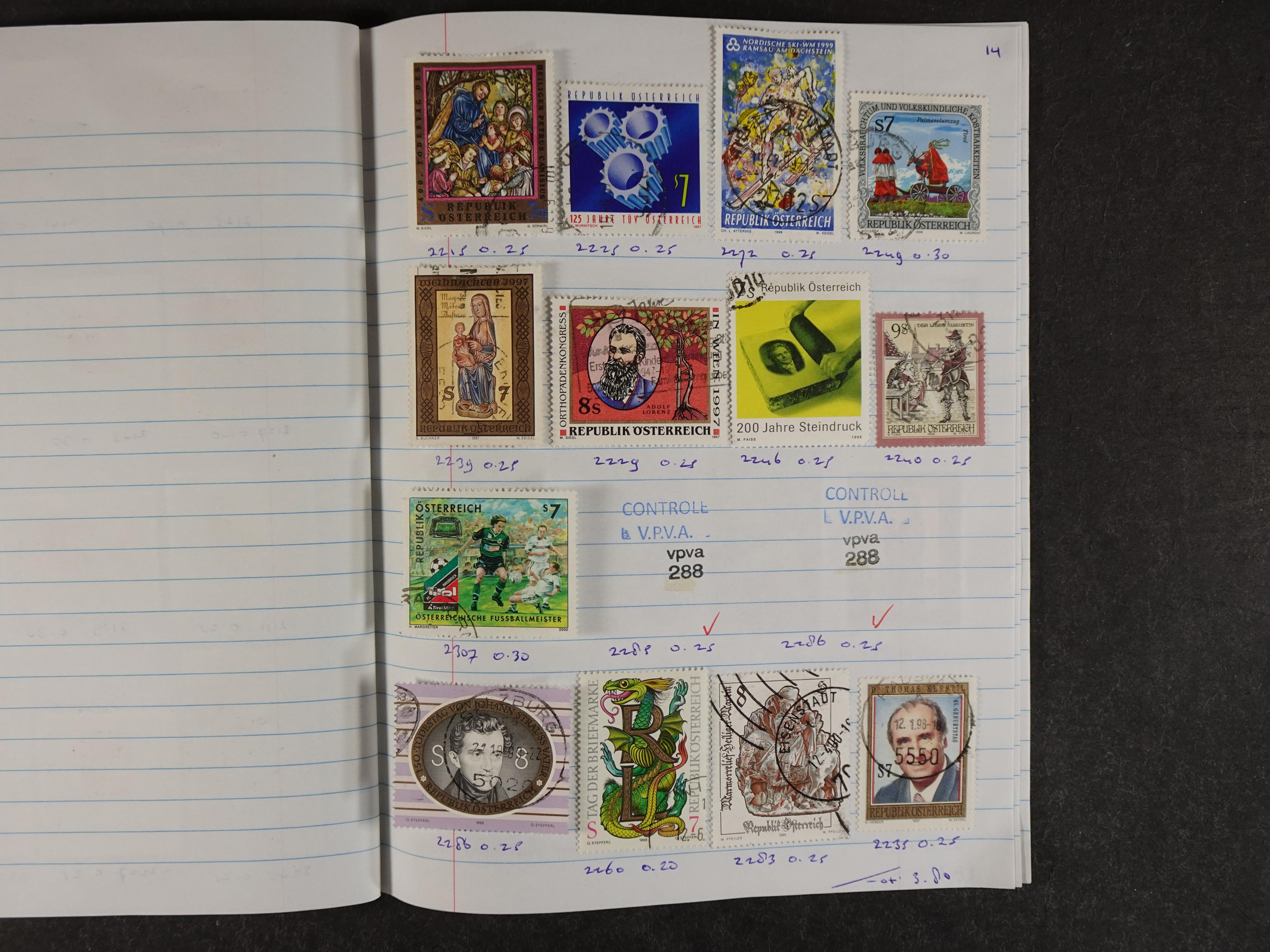 Mooie partij rondzendboekjes enorme restwaarde leuk voor weder verkoper.  463