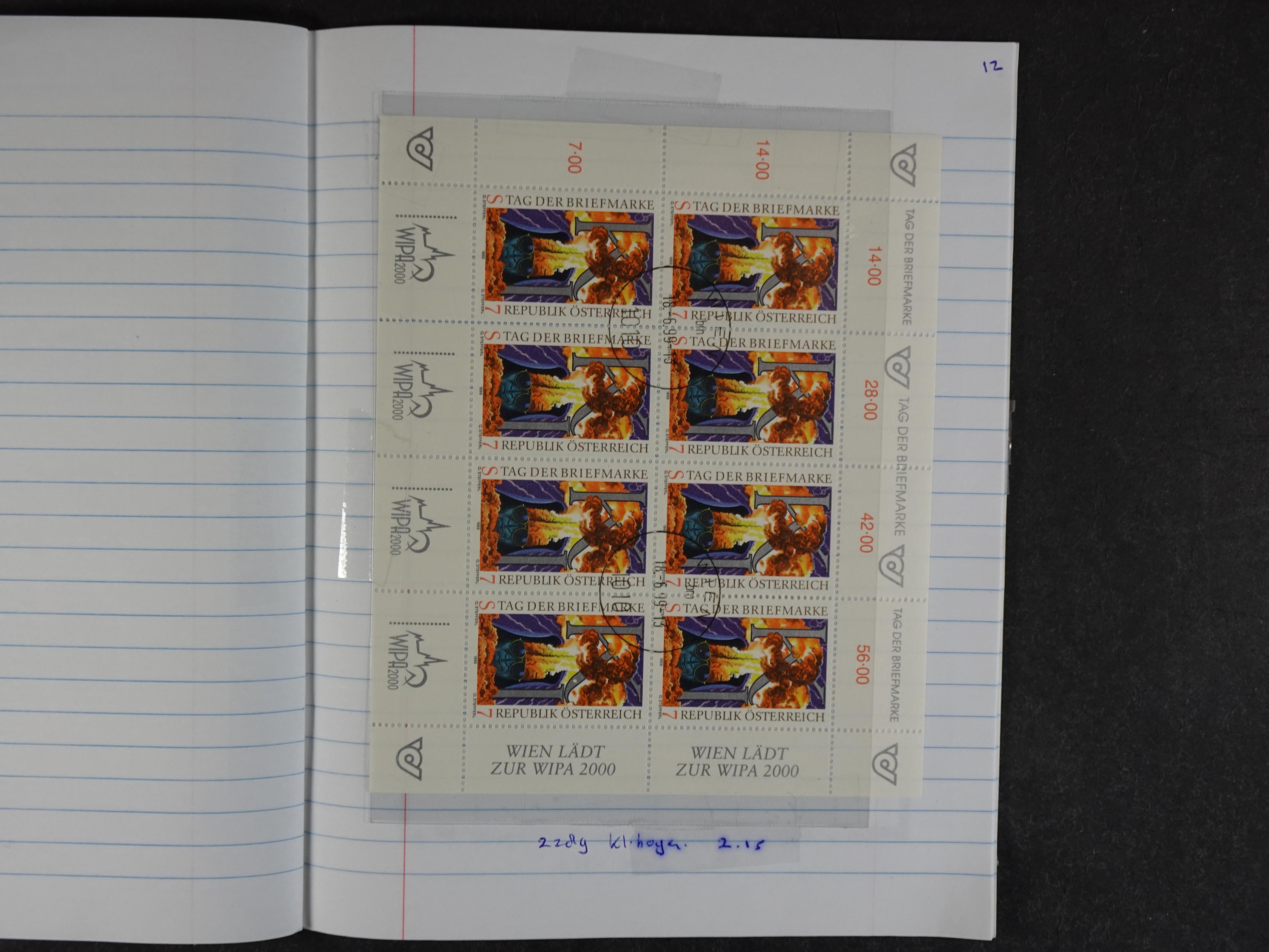 Mooie partij rondzendboekjes enorme restwaarde leuk voor weder verkoper.  481