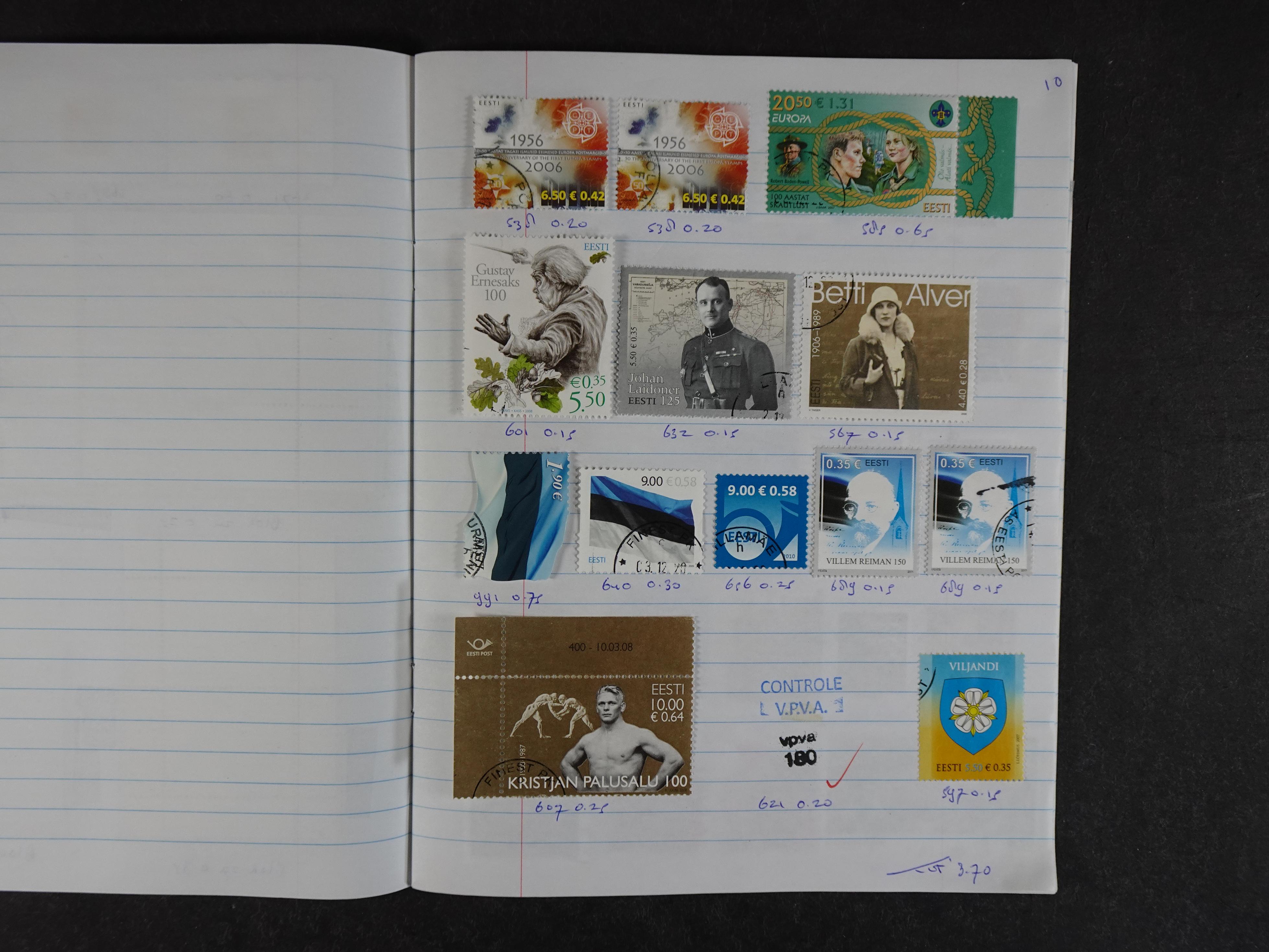 Mooie partij rondzendboekjes enorme restwaarde leuk voor weder verkoper.  499