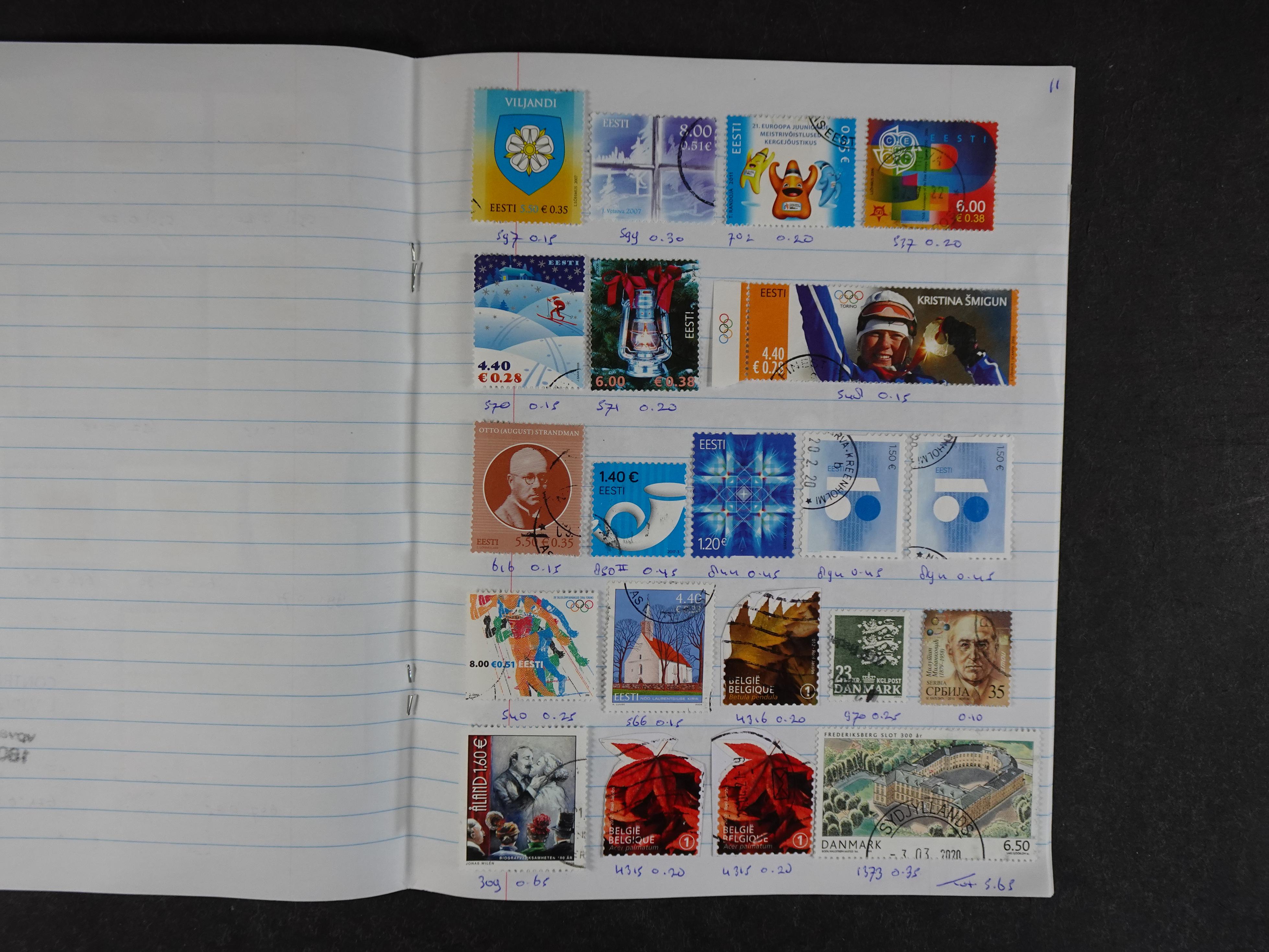 Mooie partij rondzendboekjes enorme restwaarde leuk voor weder verkoper.  500