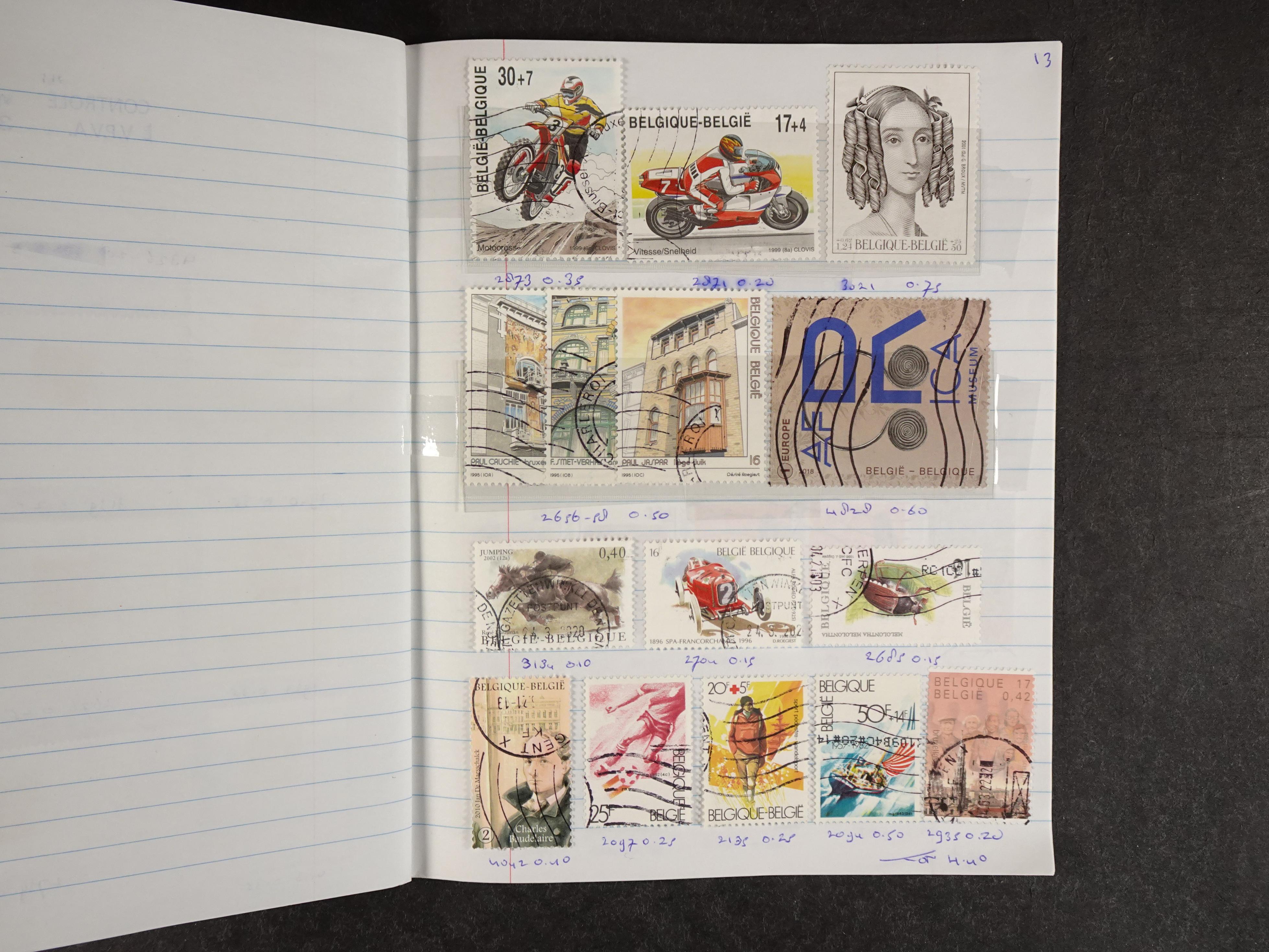 Mooie partij rondzendboekjes enorme restwaarde leuk voor weder verkoper.  502