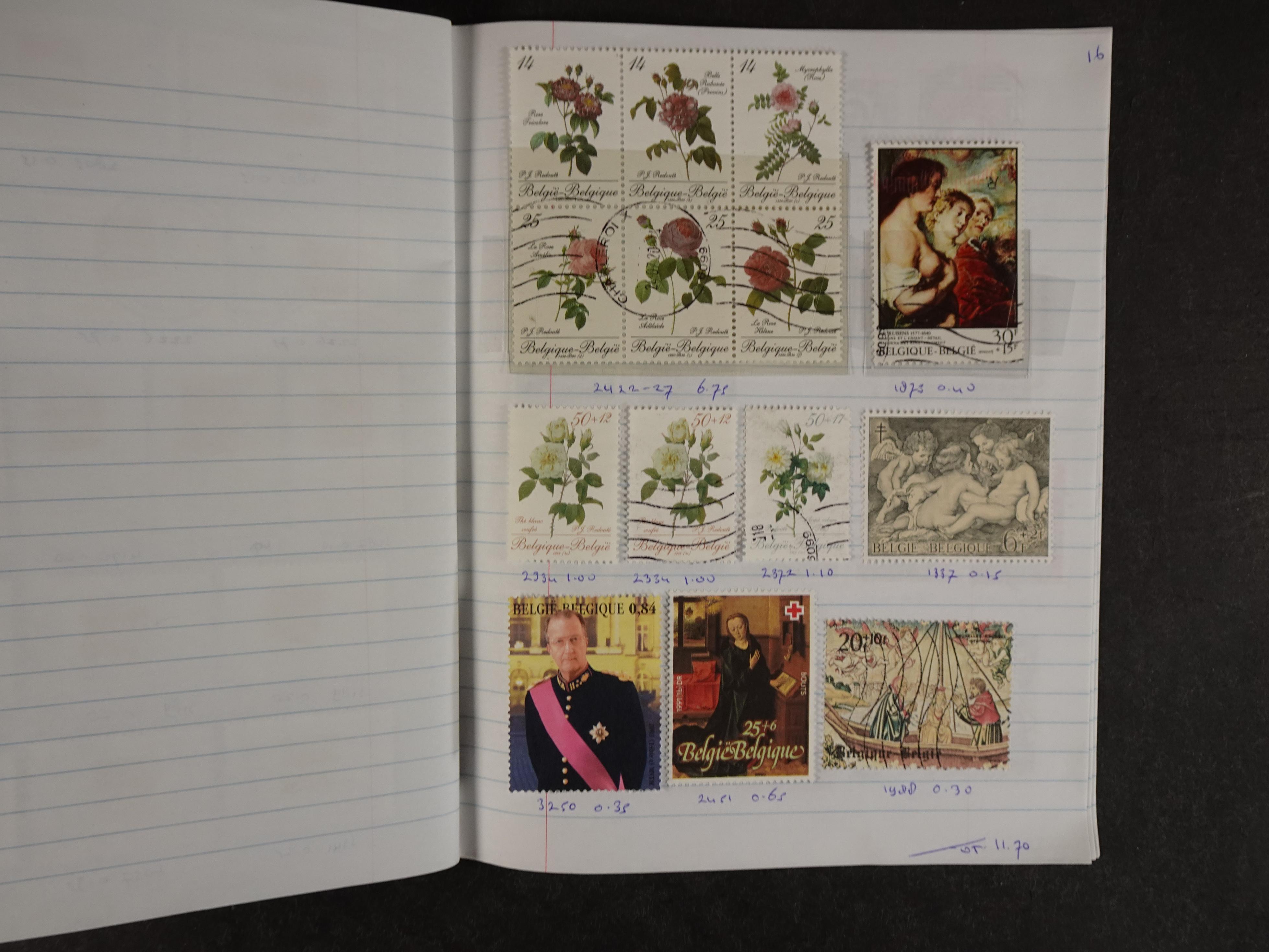 Mooie partij rondzendboekjes enorme restwaarde leuk voor weder verkoper.  505