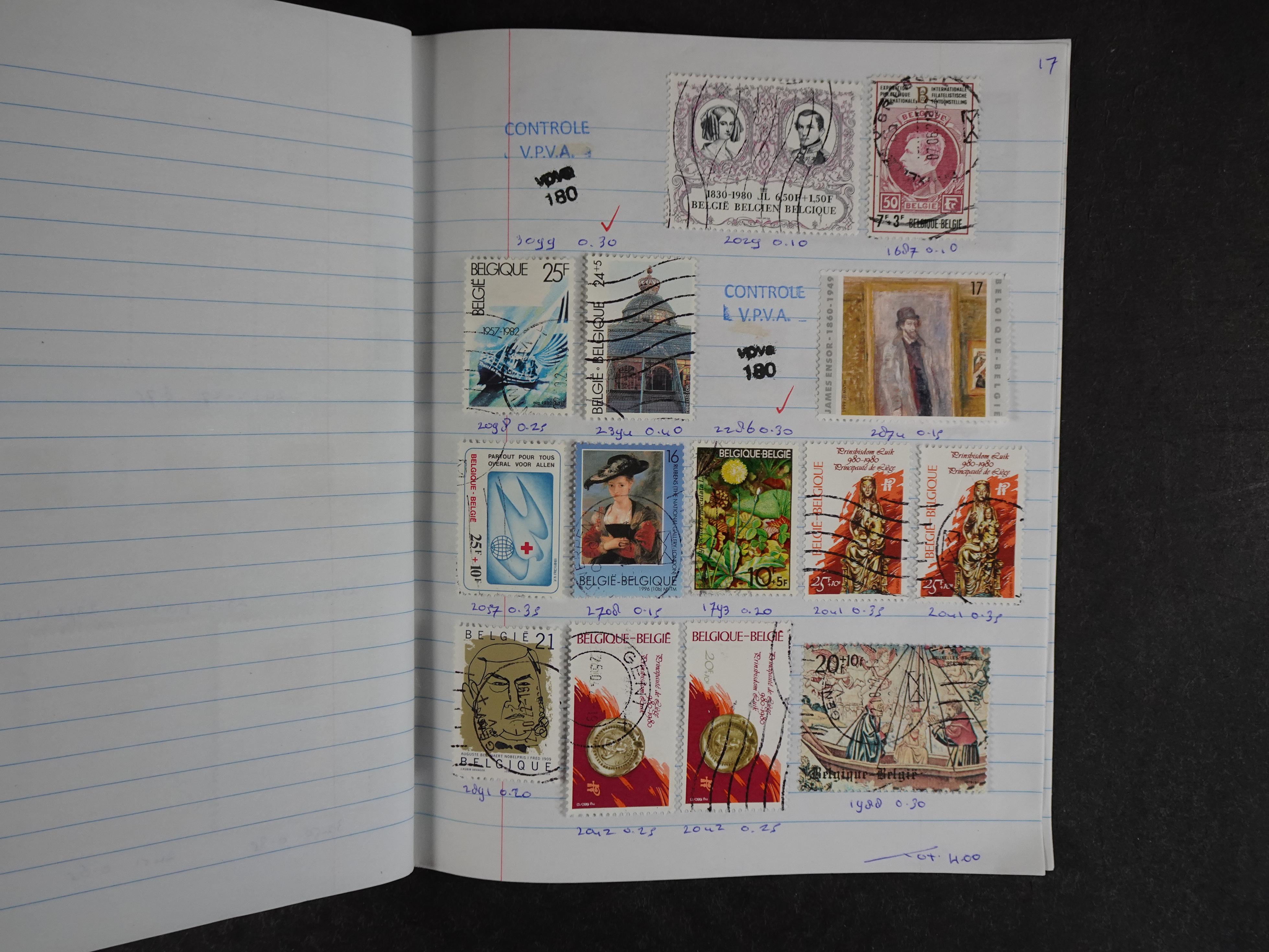 Mooie partij rondzendboekjes enorme restwaarde leuk voor weder verkoper.  506