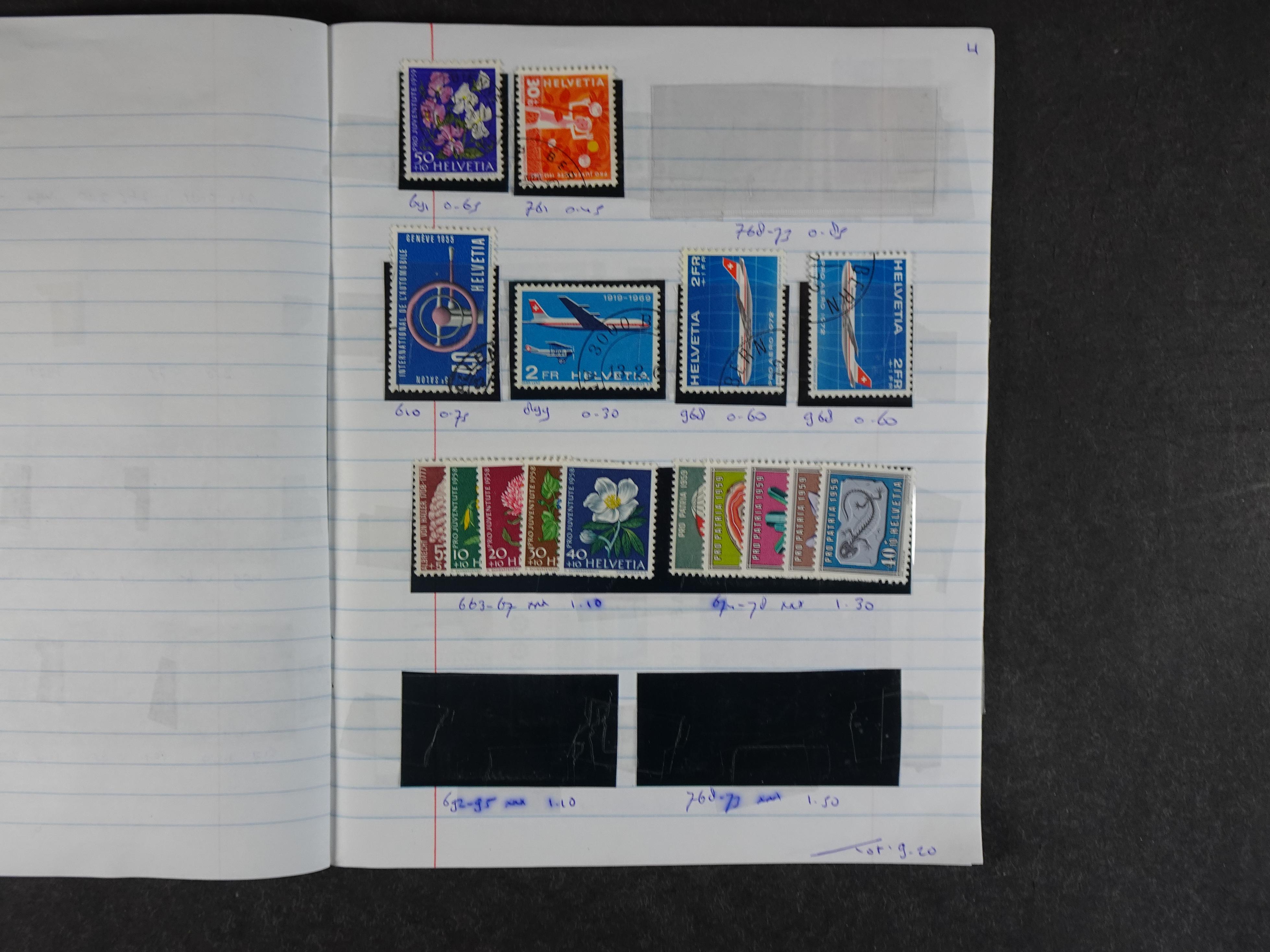 Mooie partij rondzendboekjes enorme restwaarde leuk voor weder verkoper.  534