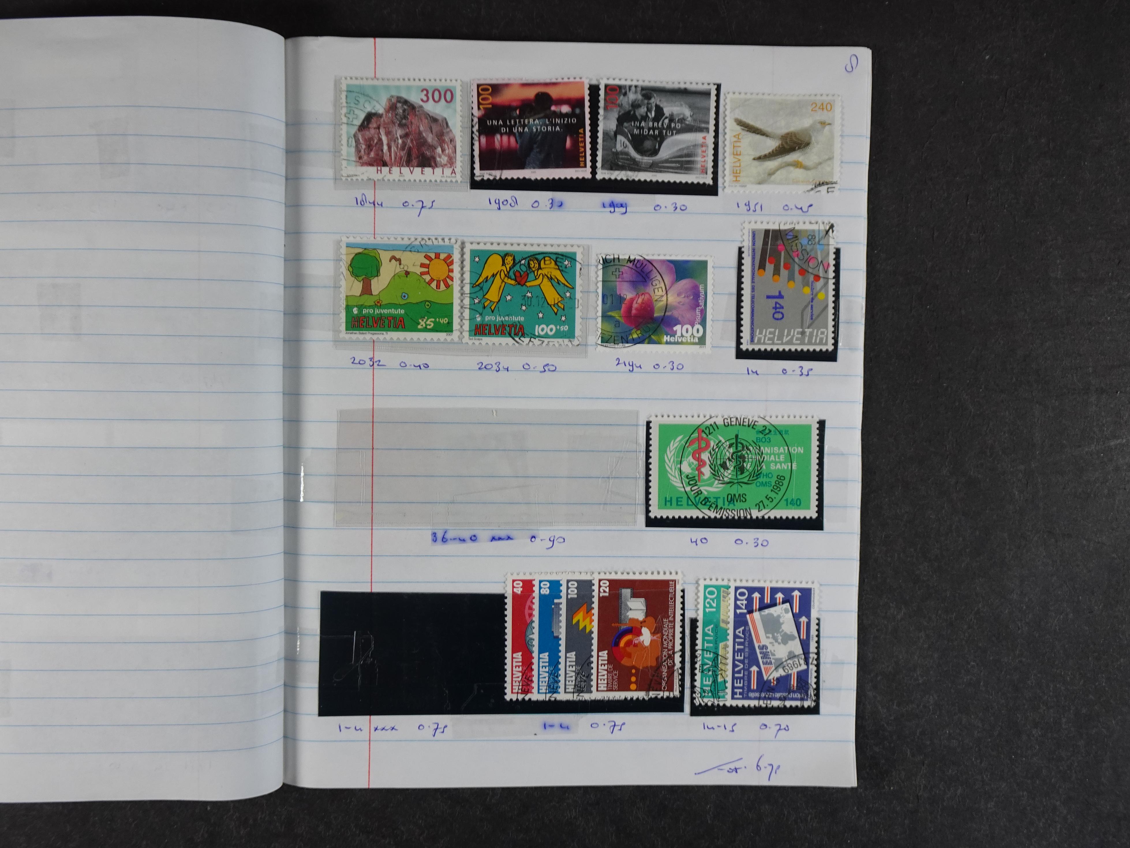 Mooie partij rondzendboekjes enorme restwaarde leuk voor weder verkoper.  538