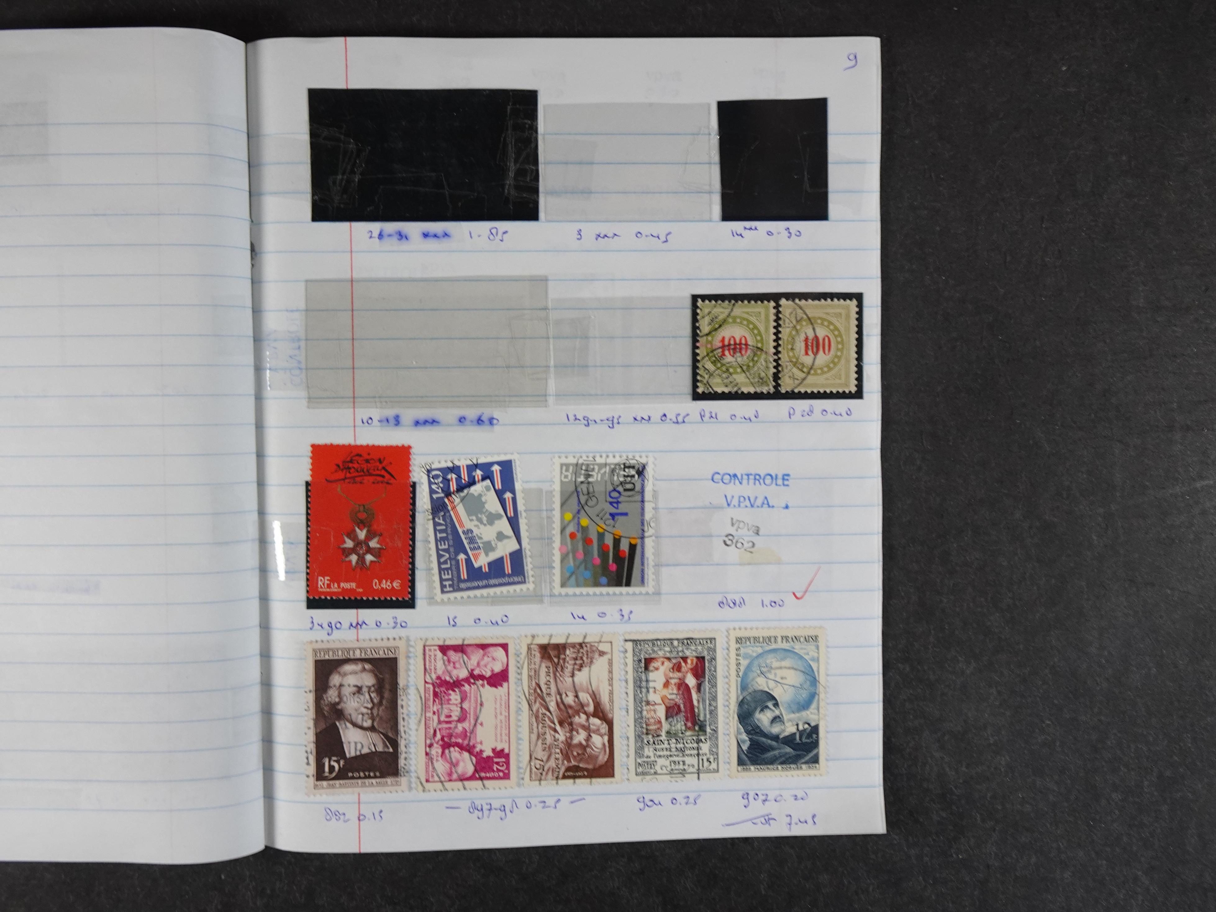 Mooie partij rondzendboekjes enorme restwaarde leuk voor weder verkoper.  539