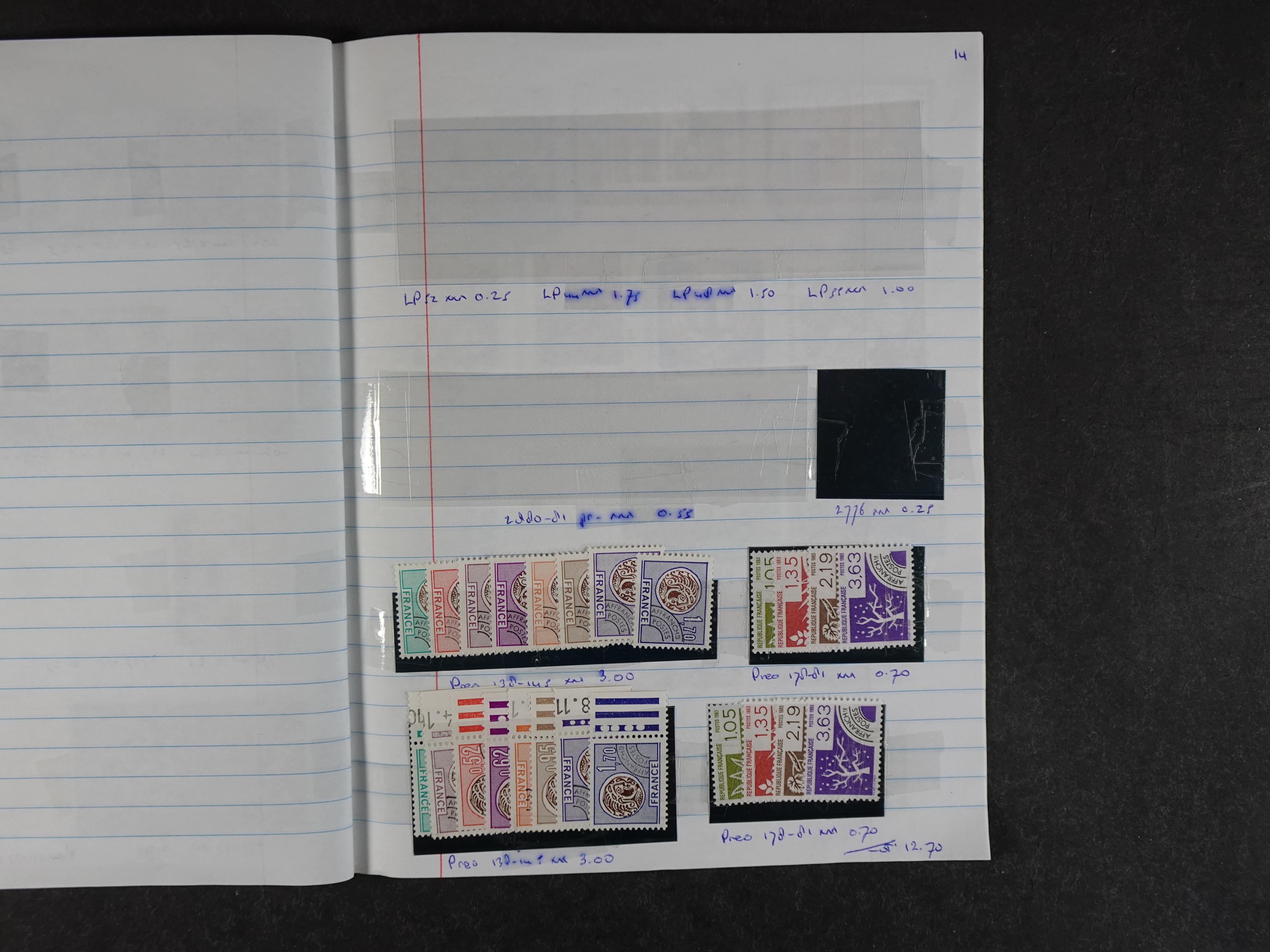 Mooie partij rondzendboekjes enorme restwaarde leuk voor weder verkoper.  542