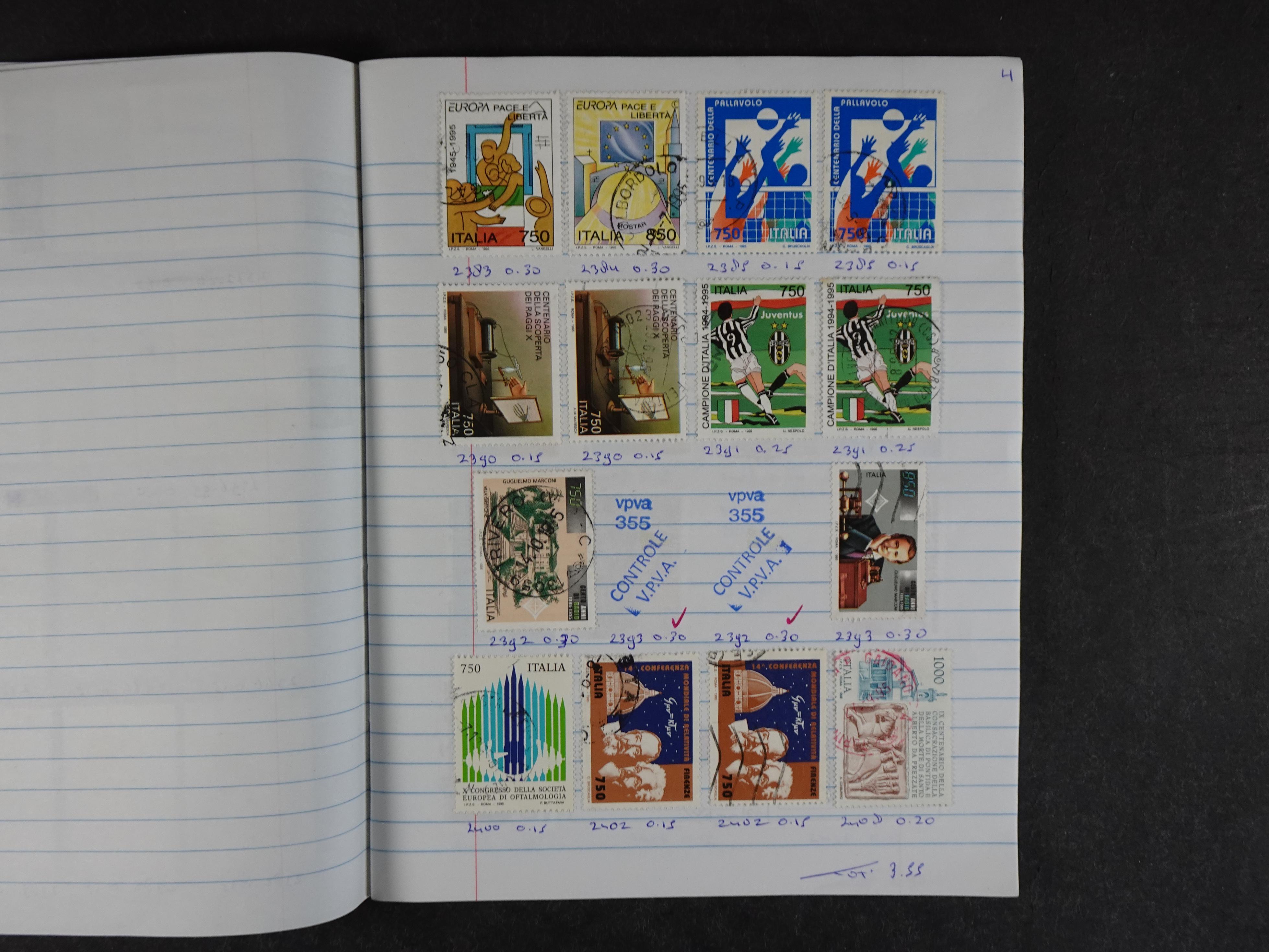 Mooie partij rondzendboekjes enorme restwaarde leuk voor weder verkoper.  550