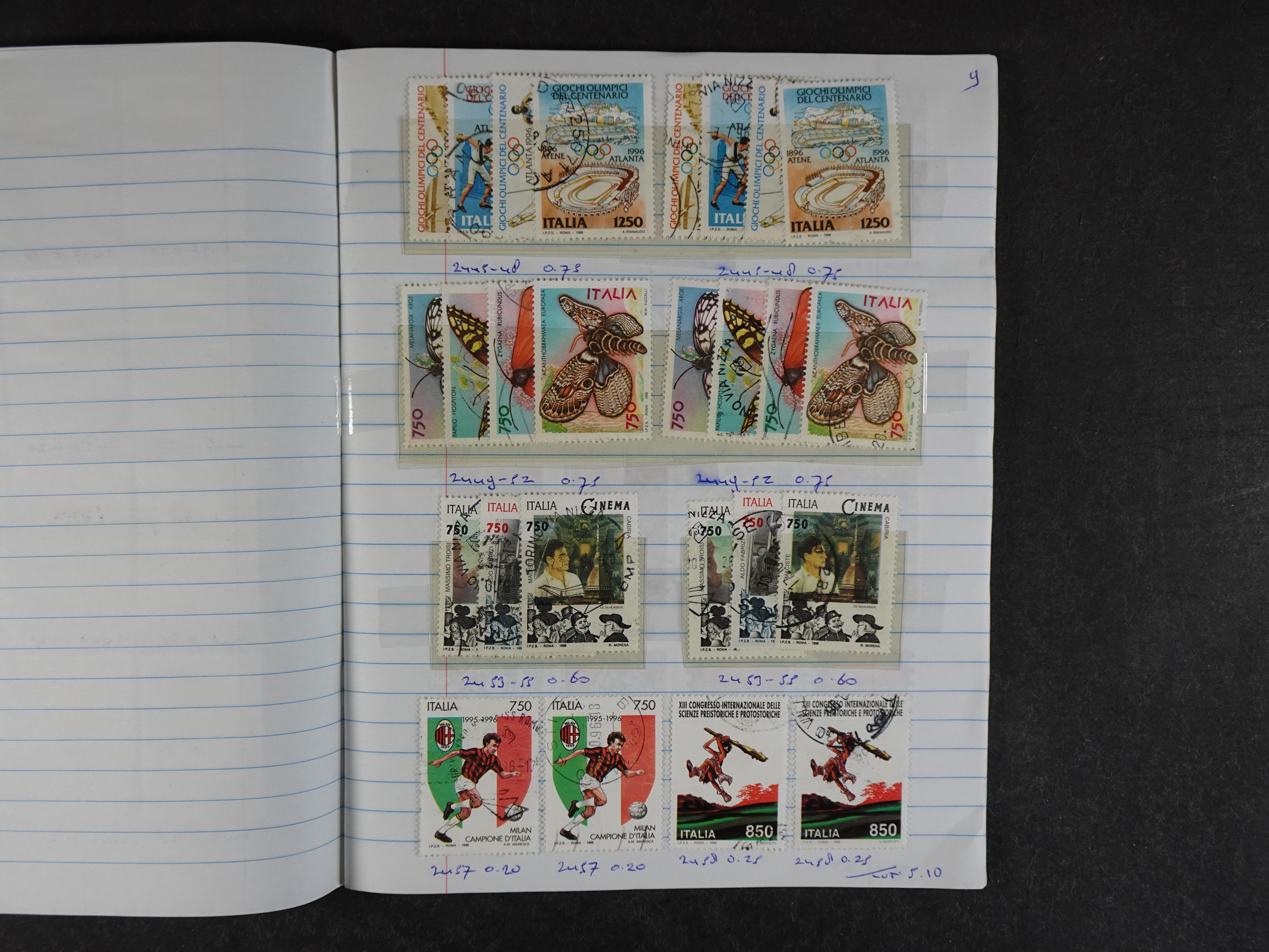 Mooie partij rondzendboekjes enorme restwaarde leuk voor weder verkoper.  555