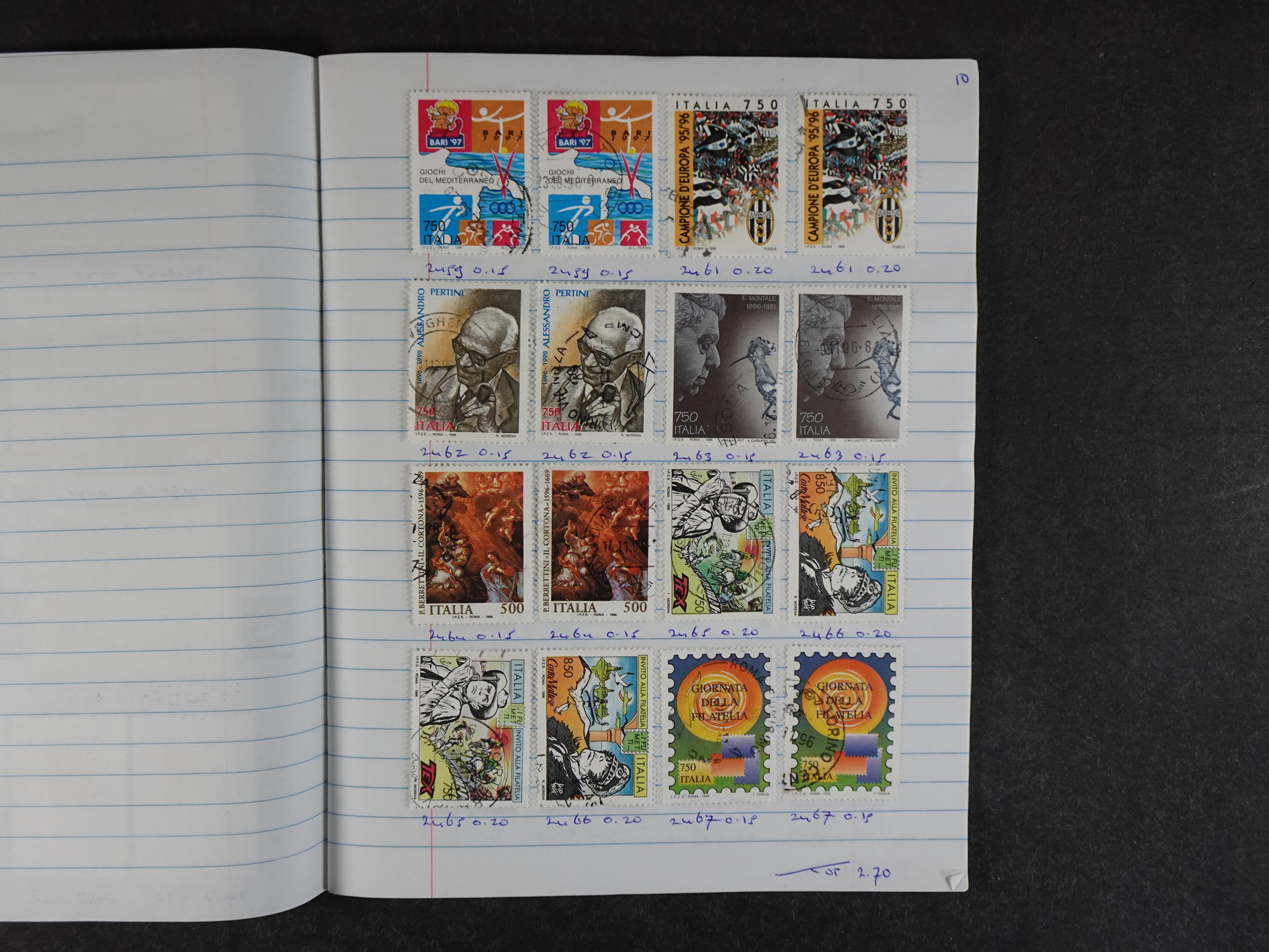 Mooie partij rondzendboekjes enorme restwaarde leuk voor weder verkoper.  556