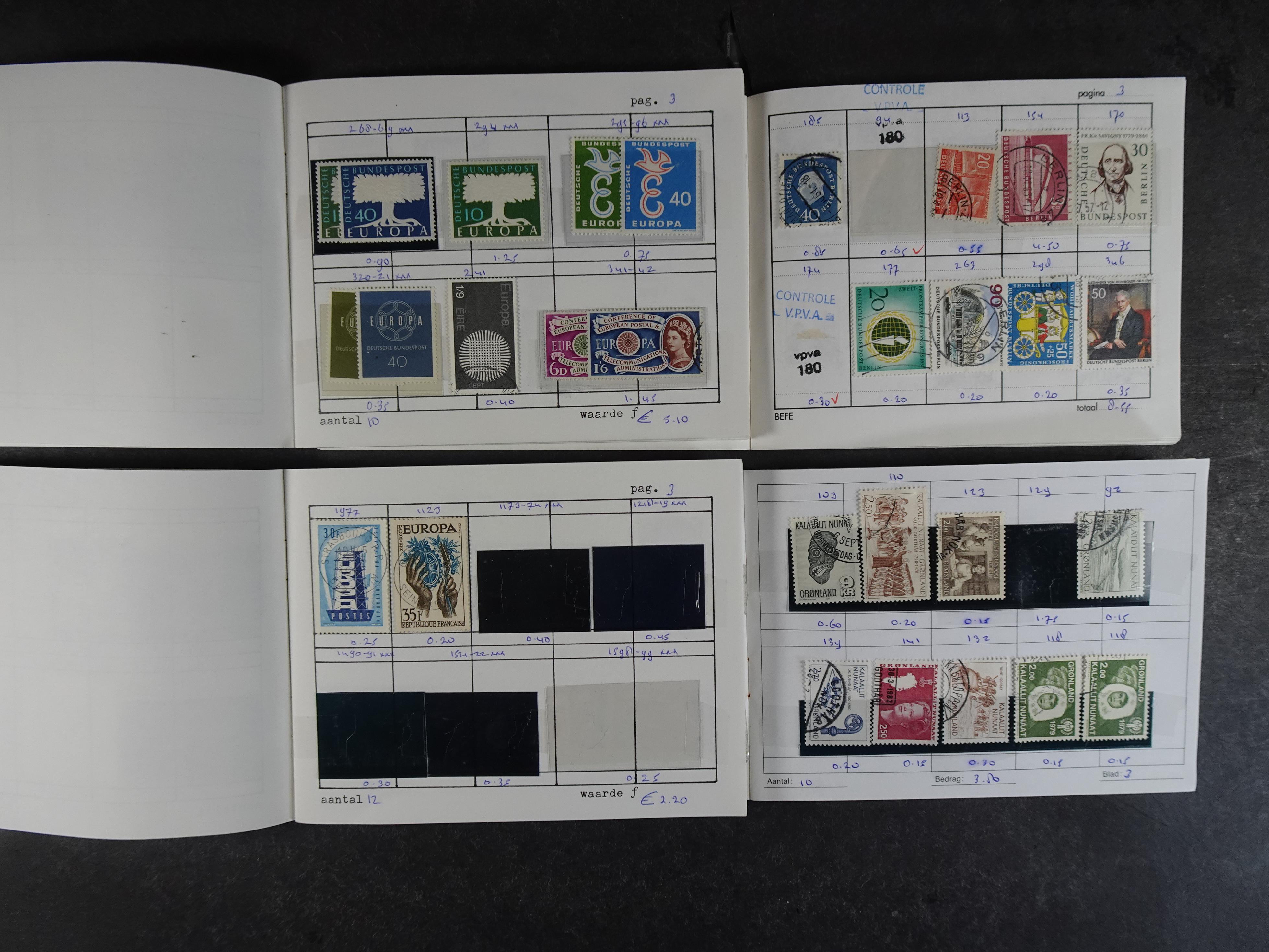 Mooie partij rondzendboekjes enorme restwaarde leuk voor weder verkoper.  561