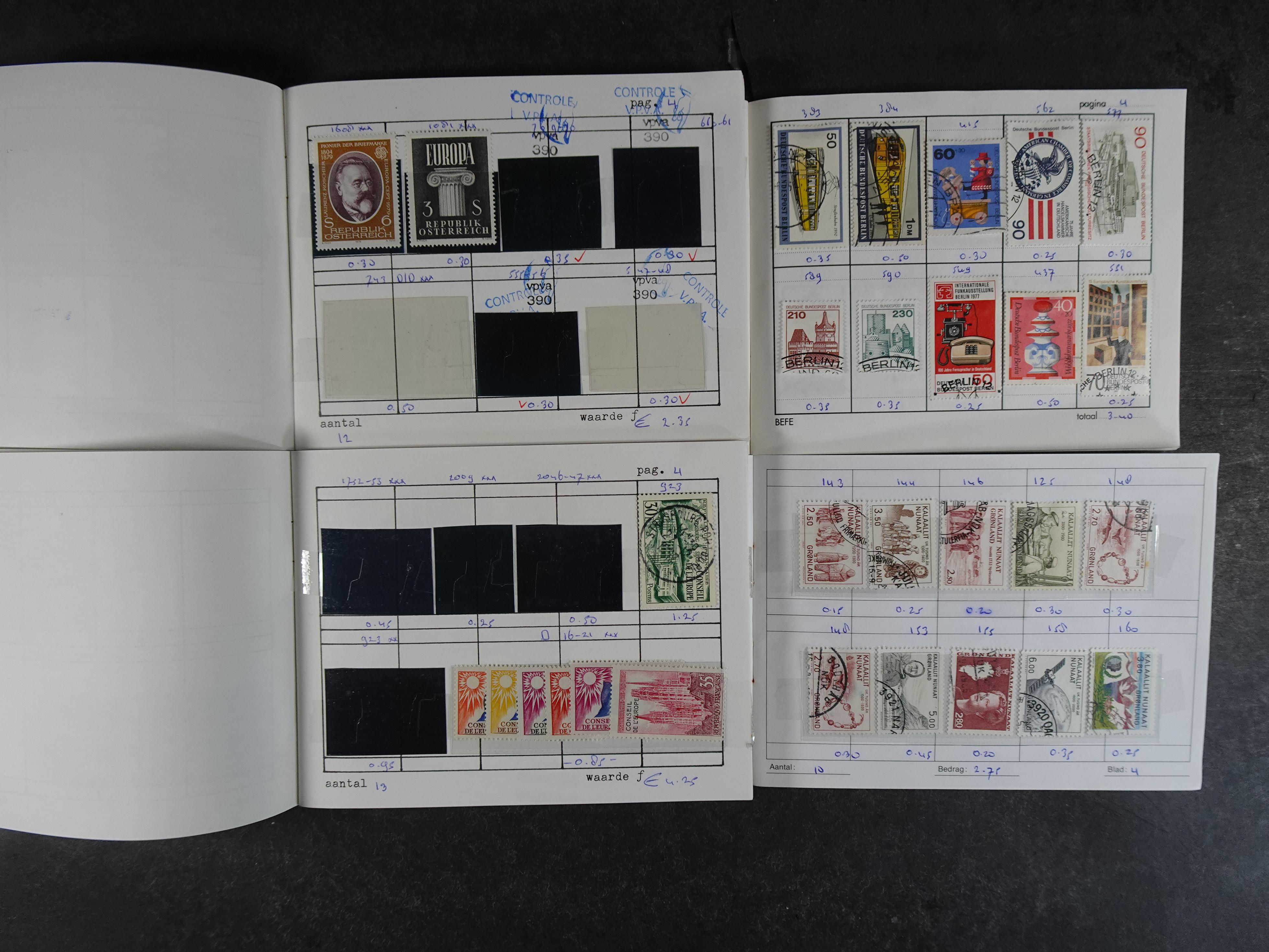 Mooie partij rondzendboekjes enorme restwaarde leuk voor weder verkoper.  563