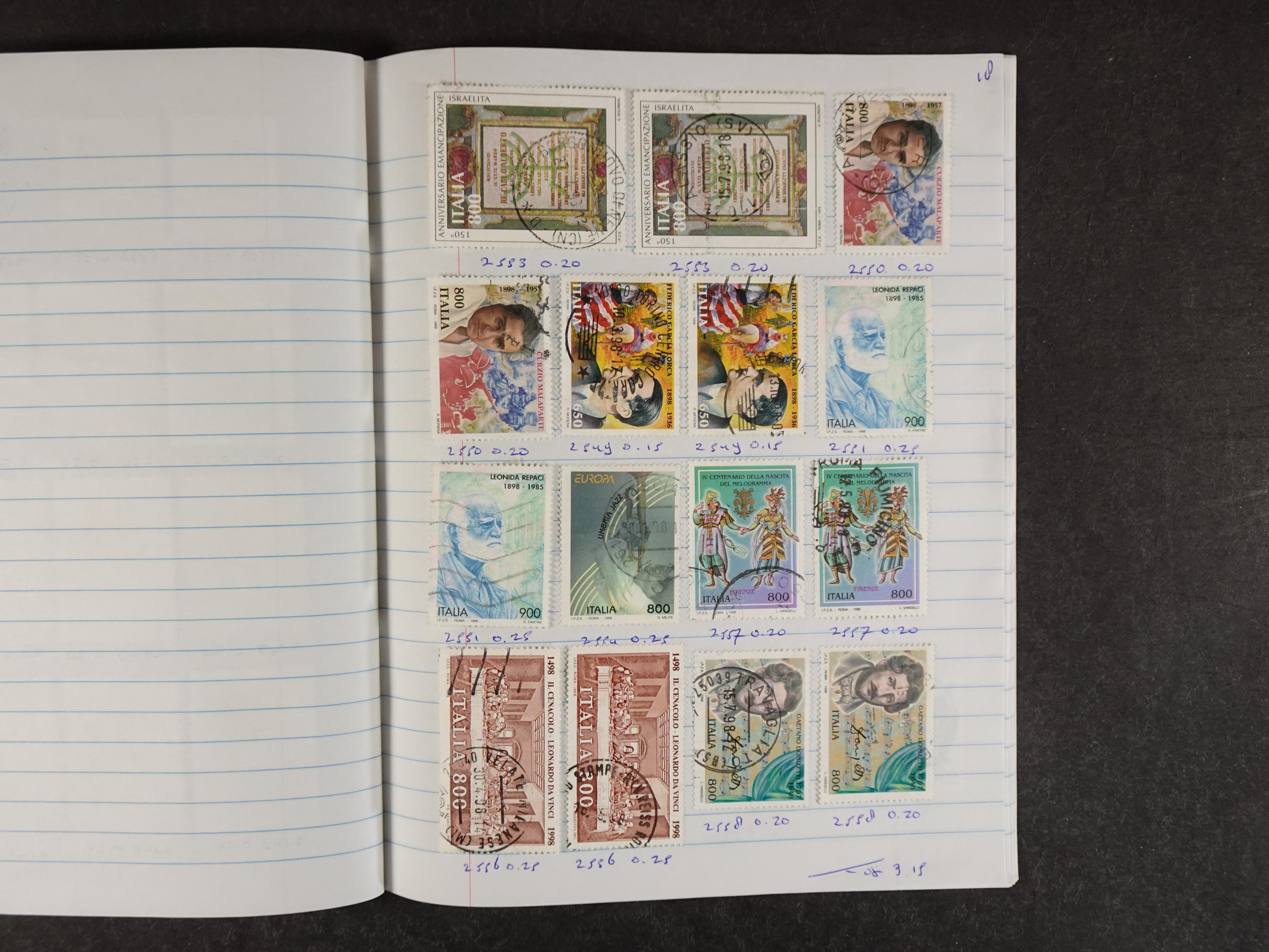 Mooie partij rondzendboekjes enorme restwaarde leuk voor weder verkoper.  572