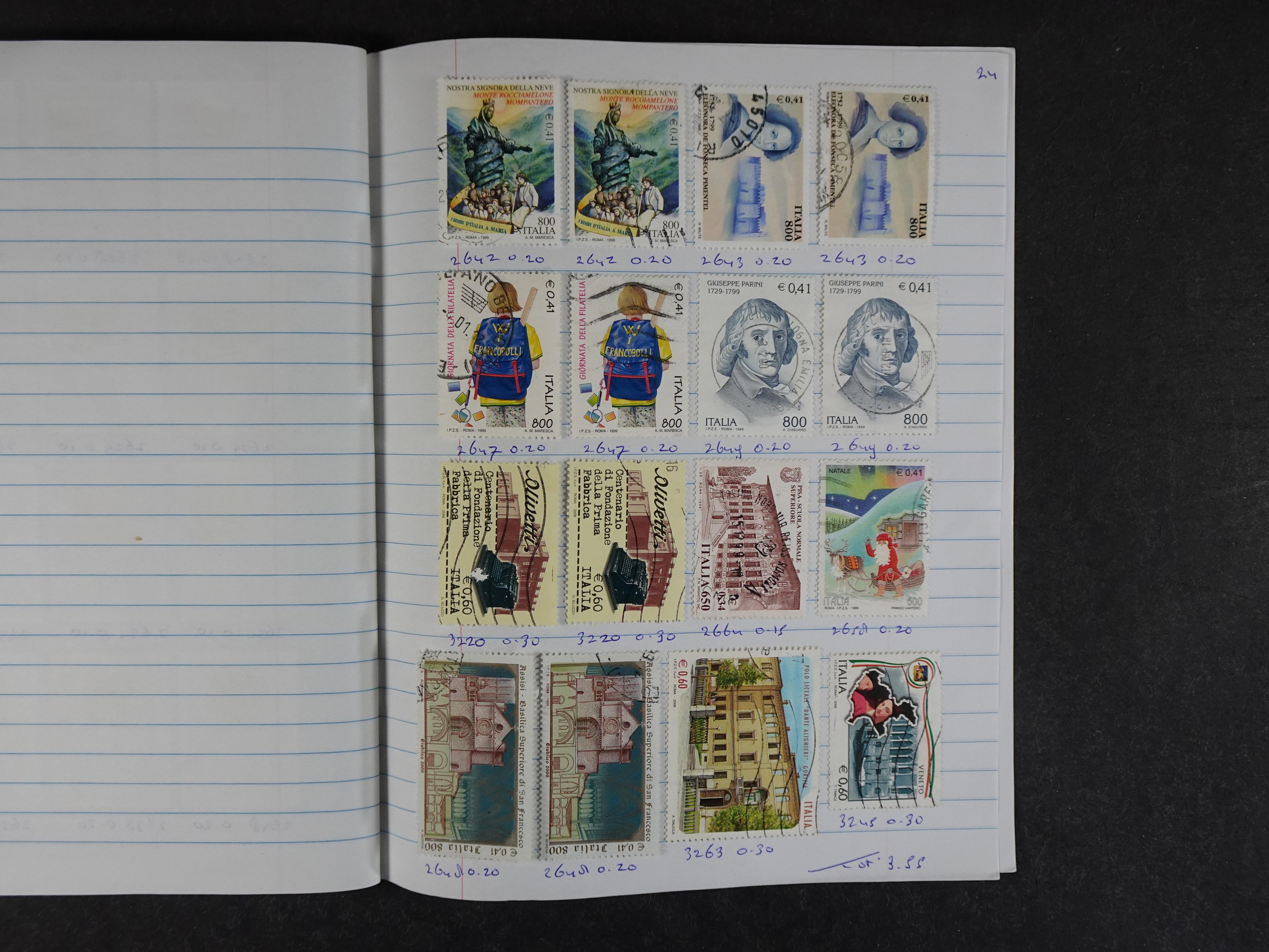 Mooie partij rondzendboekjes enorme restwaarde leuk voor weder verkoper.  584