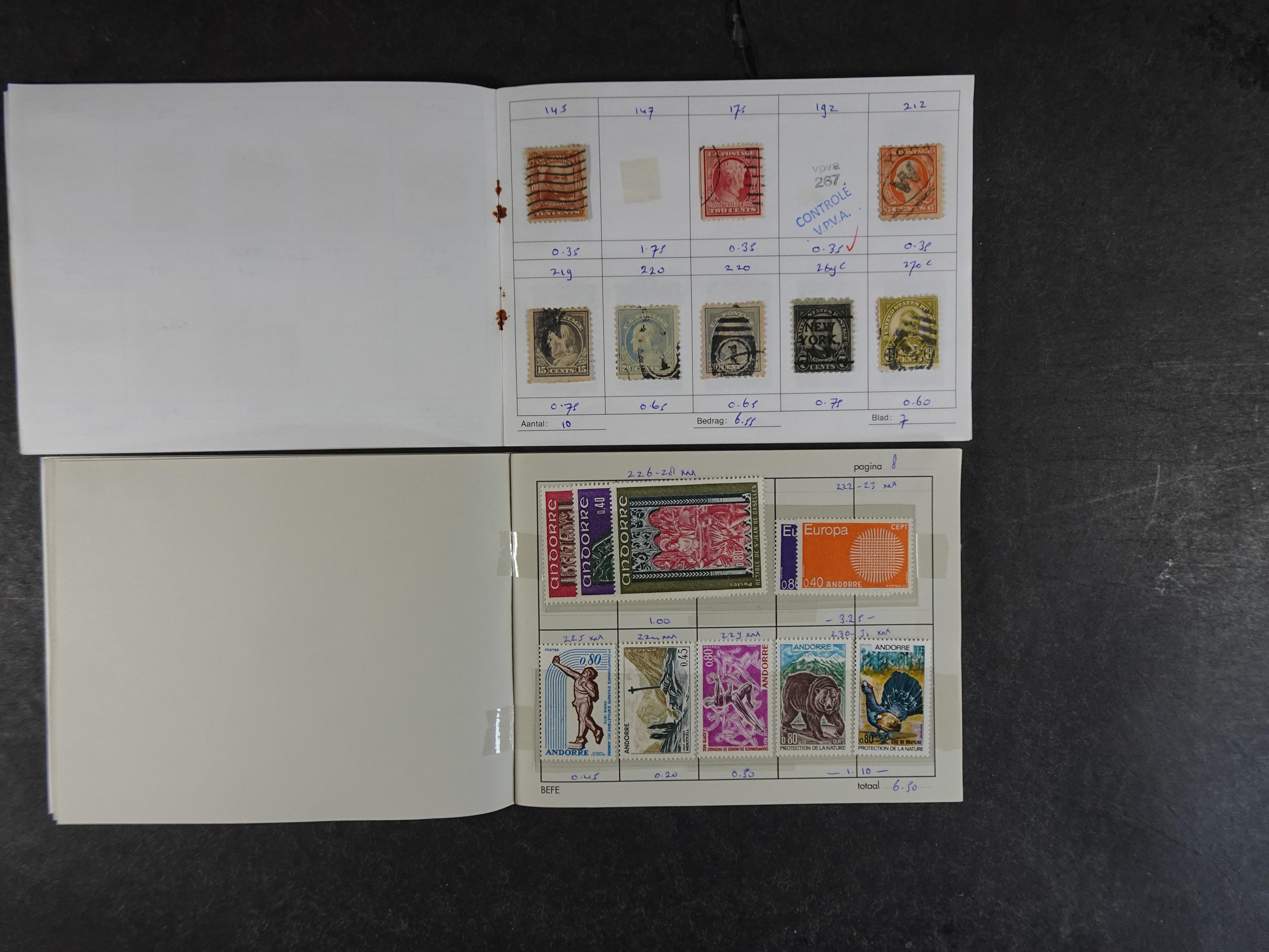 Mooie partij rondzendboekjes enorme restwaarde leuk voor weder verkoper.  609