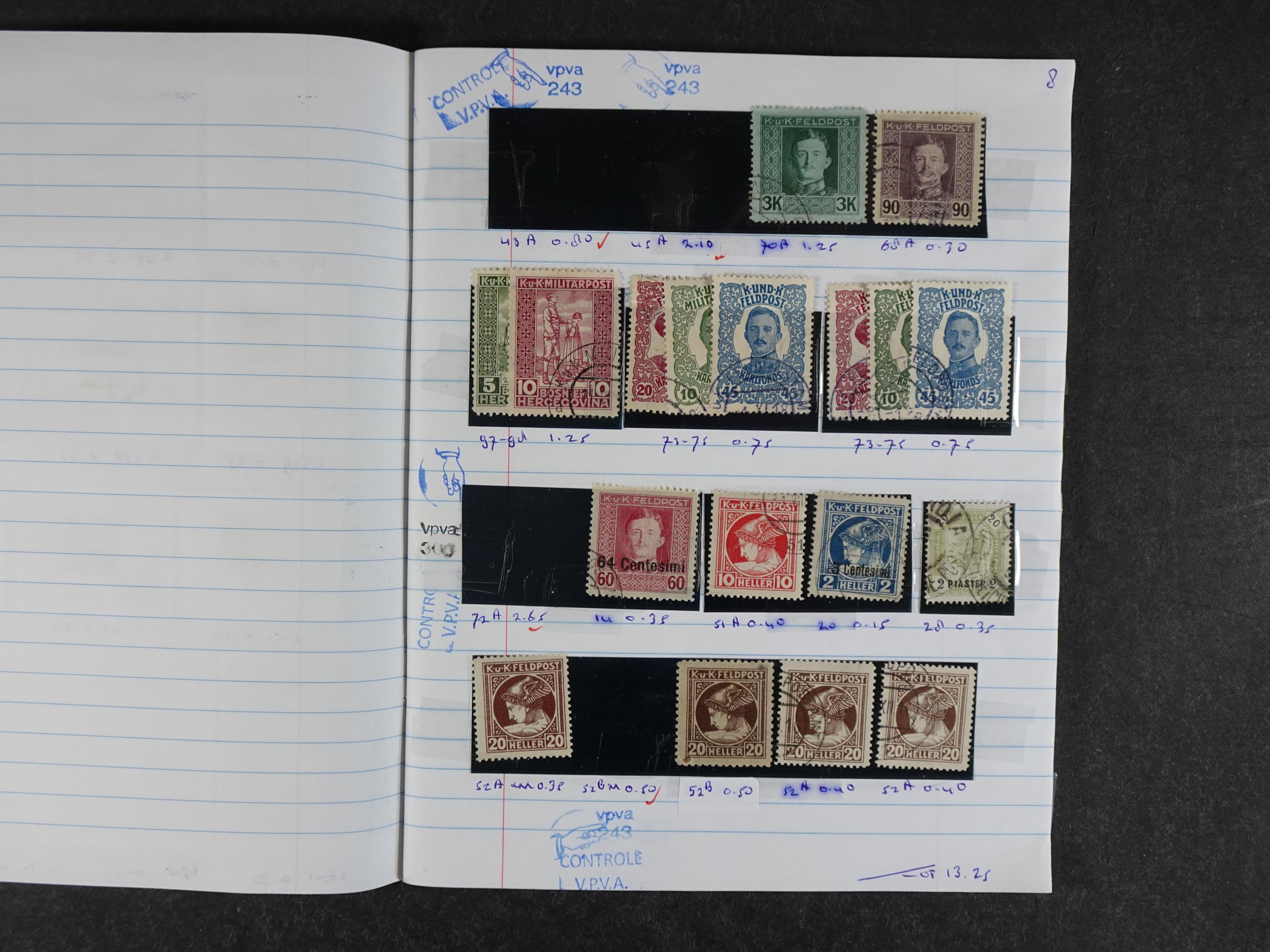 Mooie partij rondzendboekjes enorme restwaarde leuk voor weder verkoper.  633