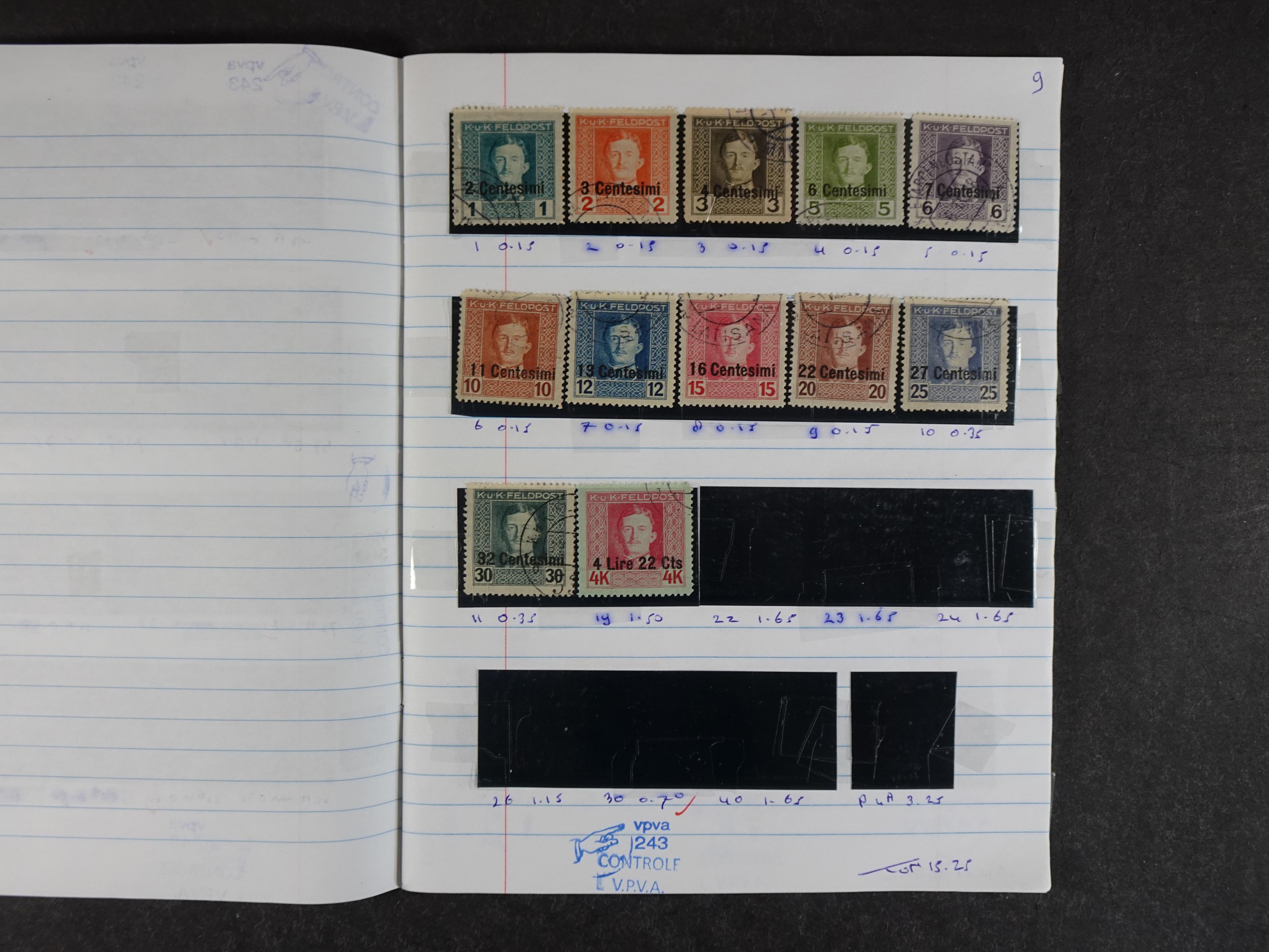 Mooie partij rondzendboekjes enorme restwaarde leuk voor weder verkoper.  634