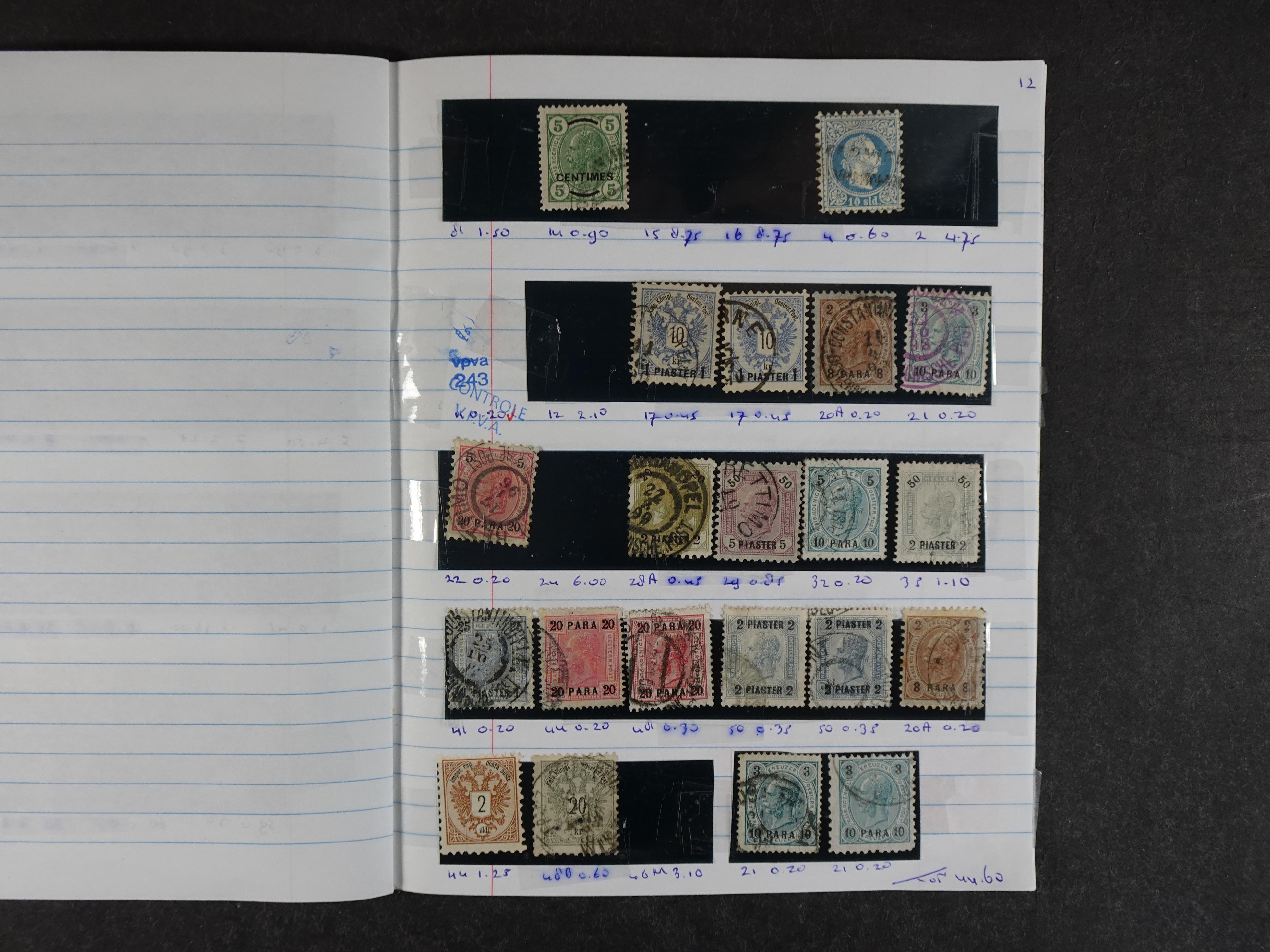 Mooie partij rondzendboekjes enorme restwaarde leuk voor weder verkoper.  637