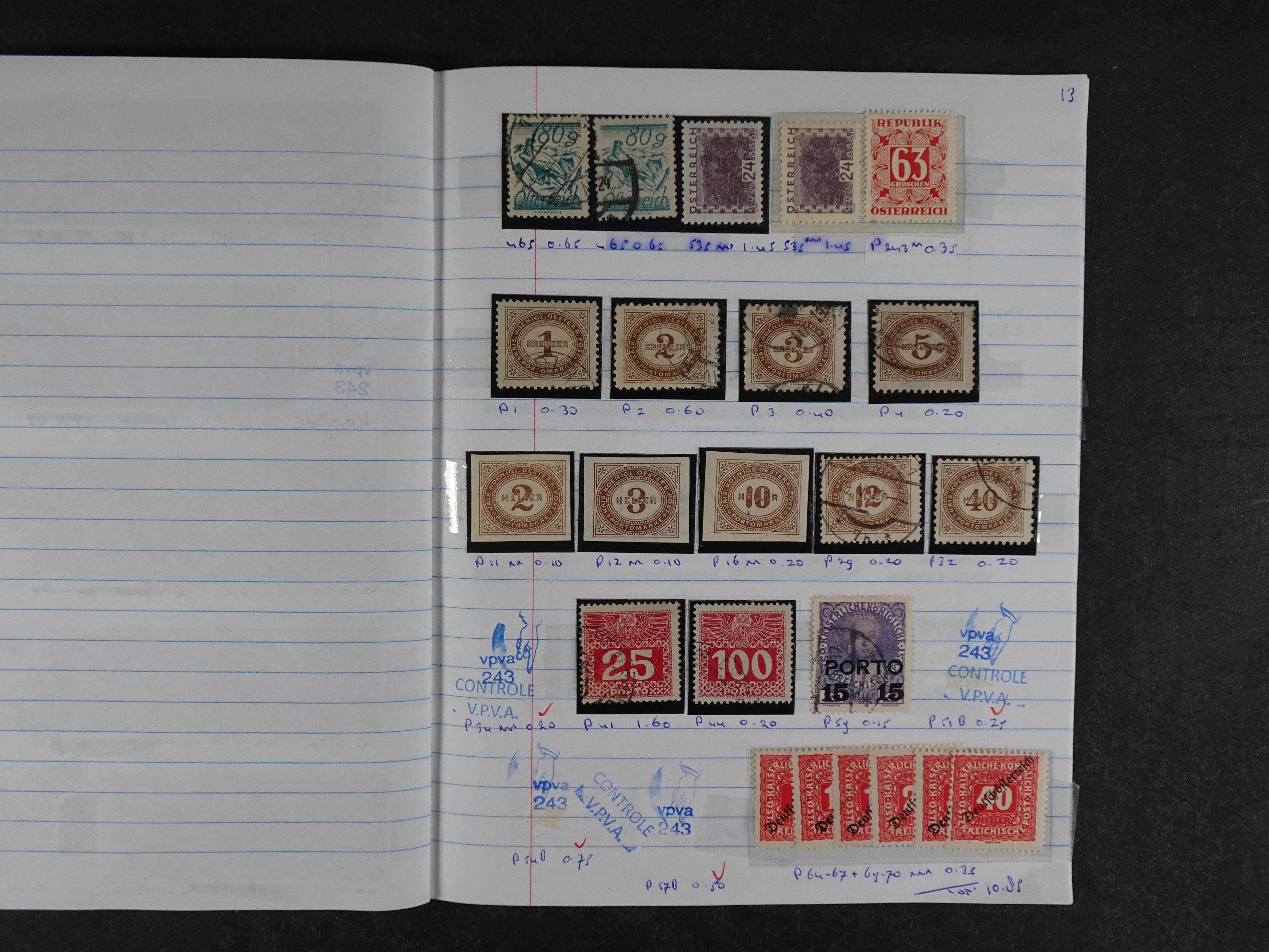 Mooie partij rondzendboekjes enorme restwaarde leuk voor weder verkoper.  638