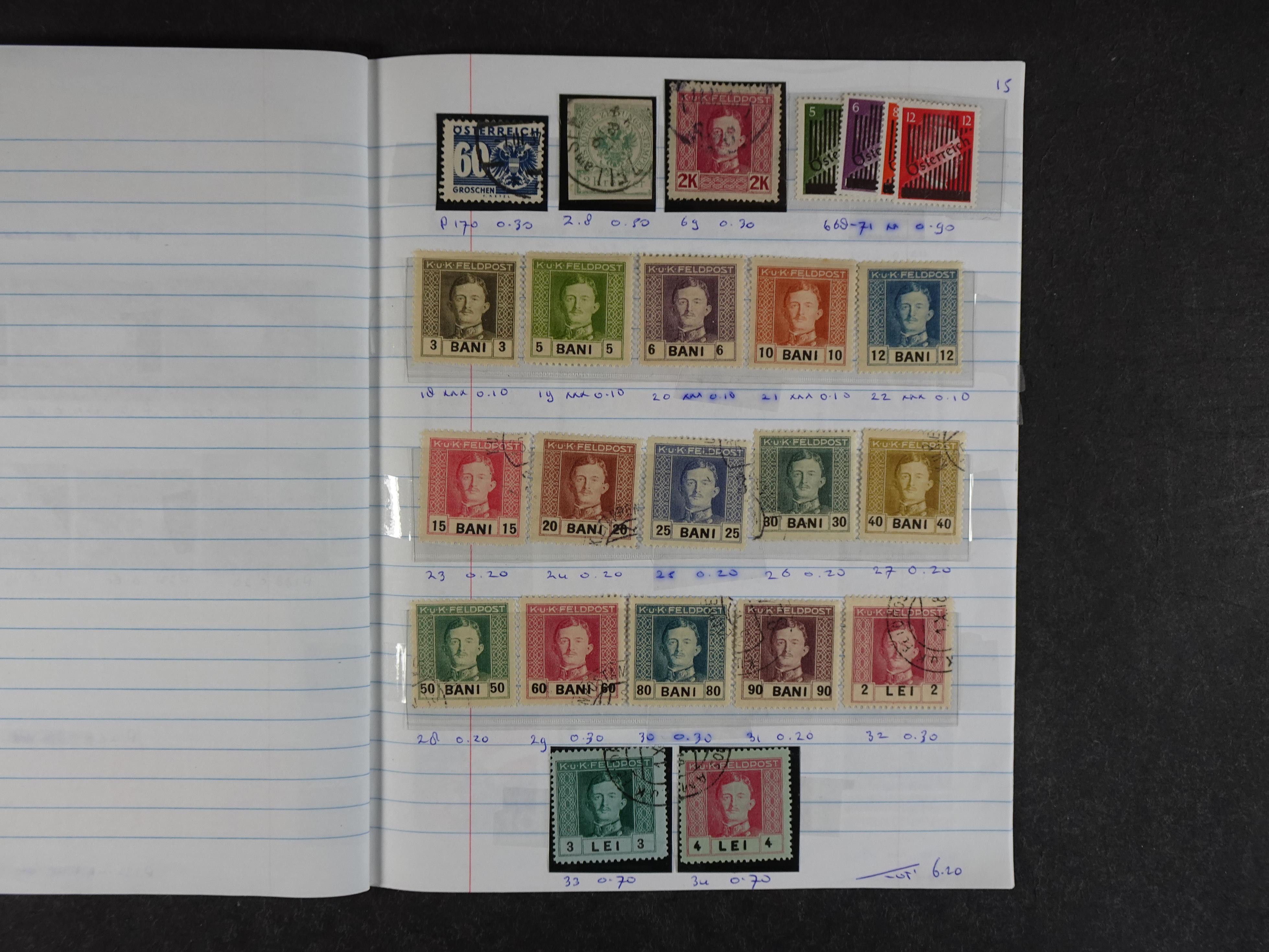 Mooie partij rondzendboekjes enorme restwaarde leuk voor weder verkoper.  640