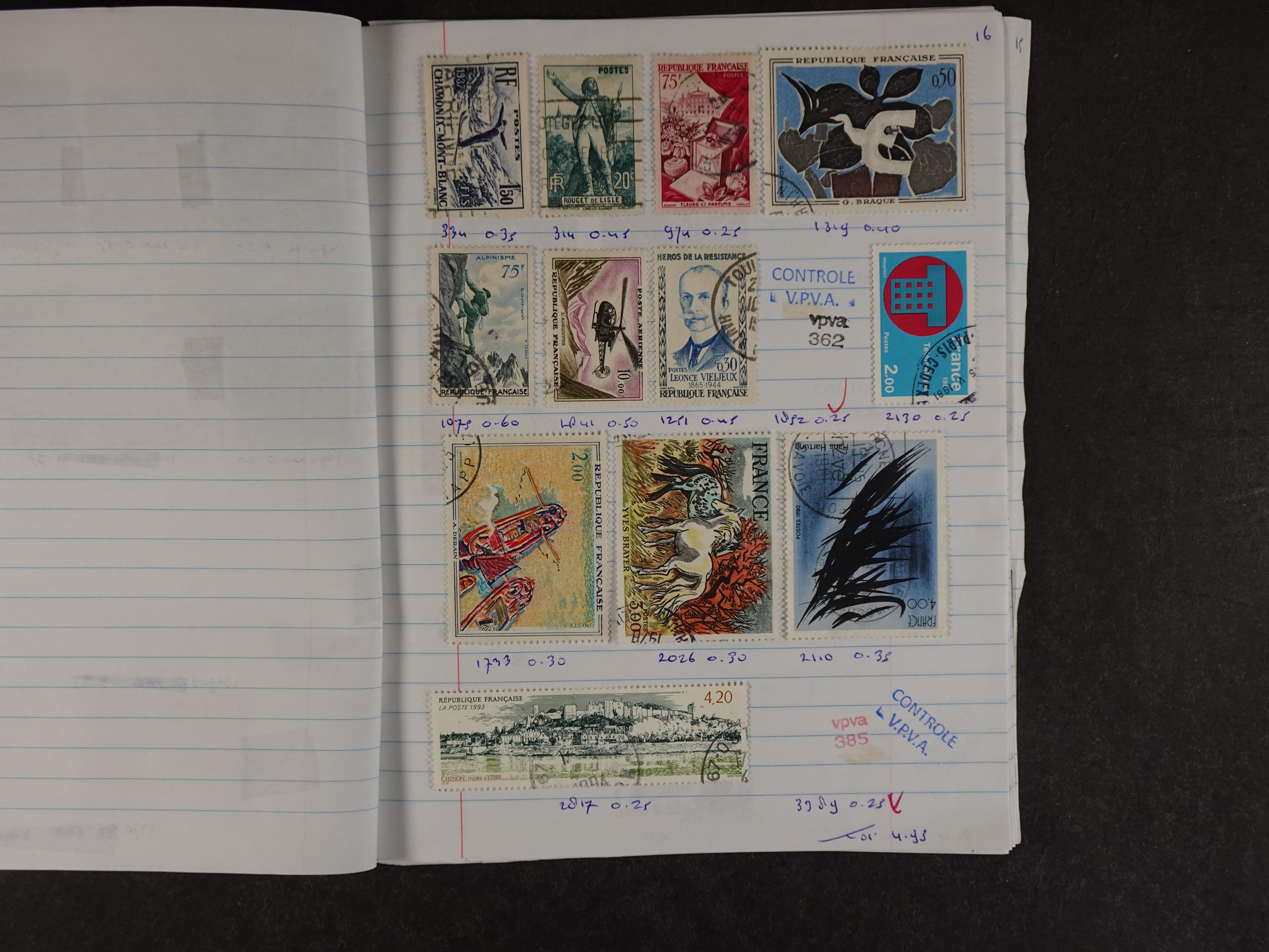 Mooie partij rondzendboekjes enorme restwaarde leuk voor weder verkoper.  647