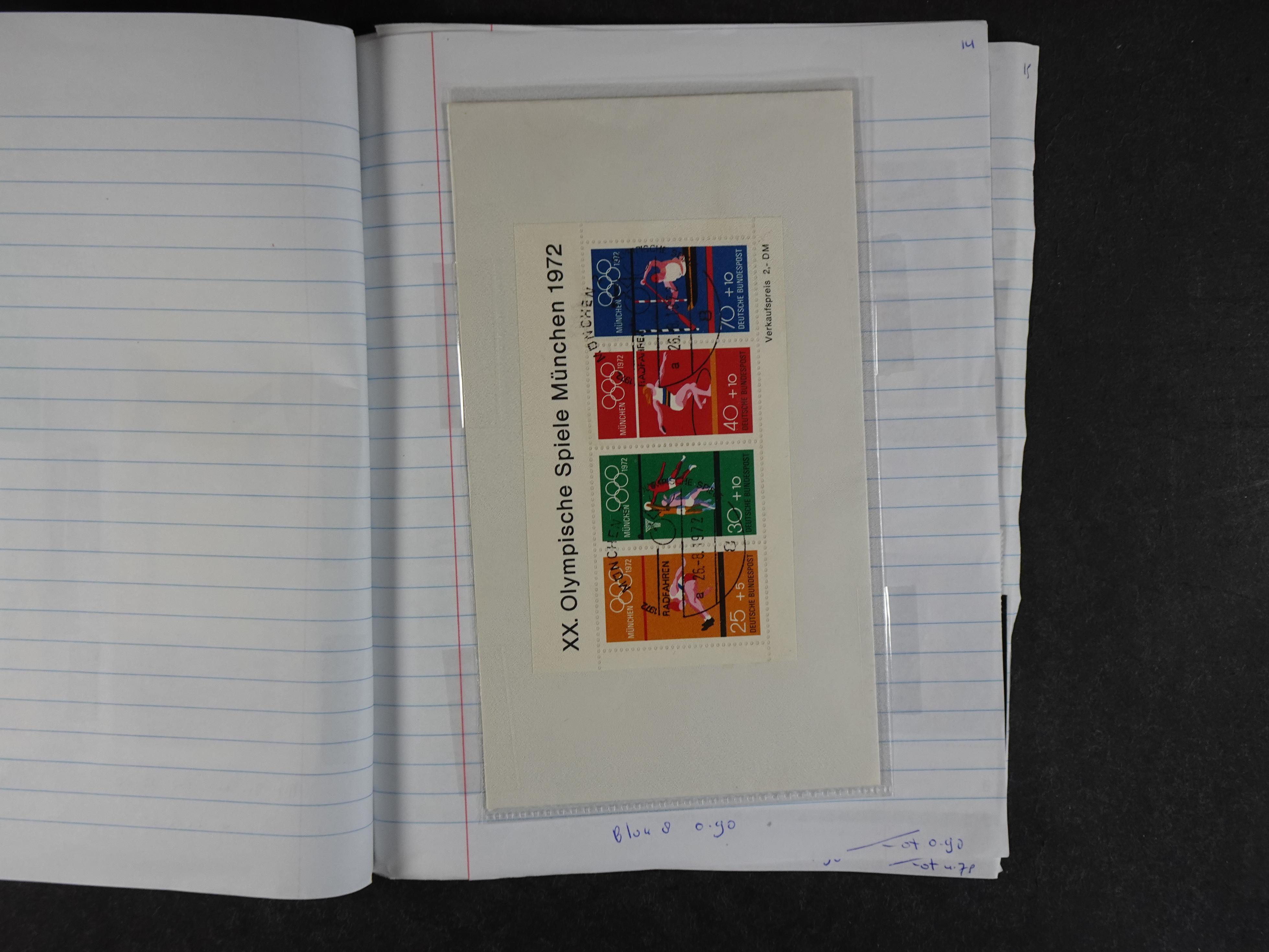 Mooie partij rondzendboekjes enorme restwaarde leuk voor weder verkoper.  651